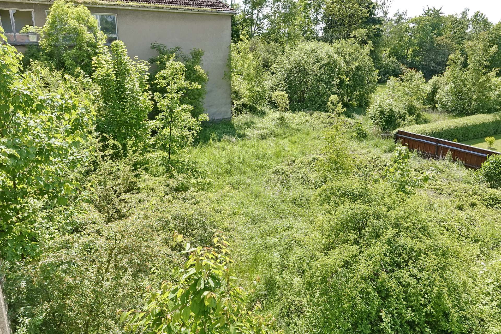 Blick aus Obergeschoss