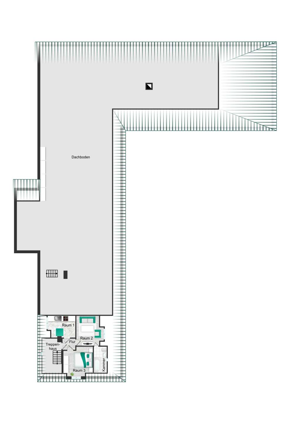Hauptgebäude DG
