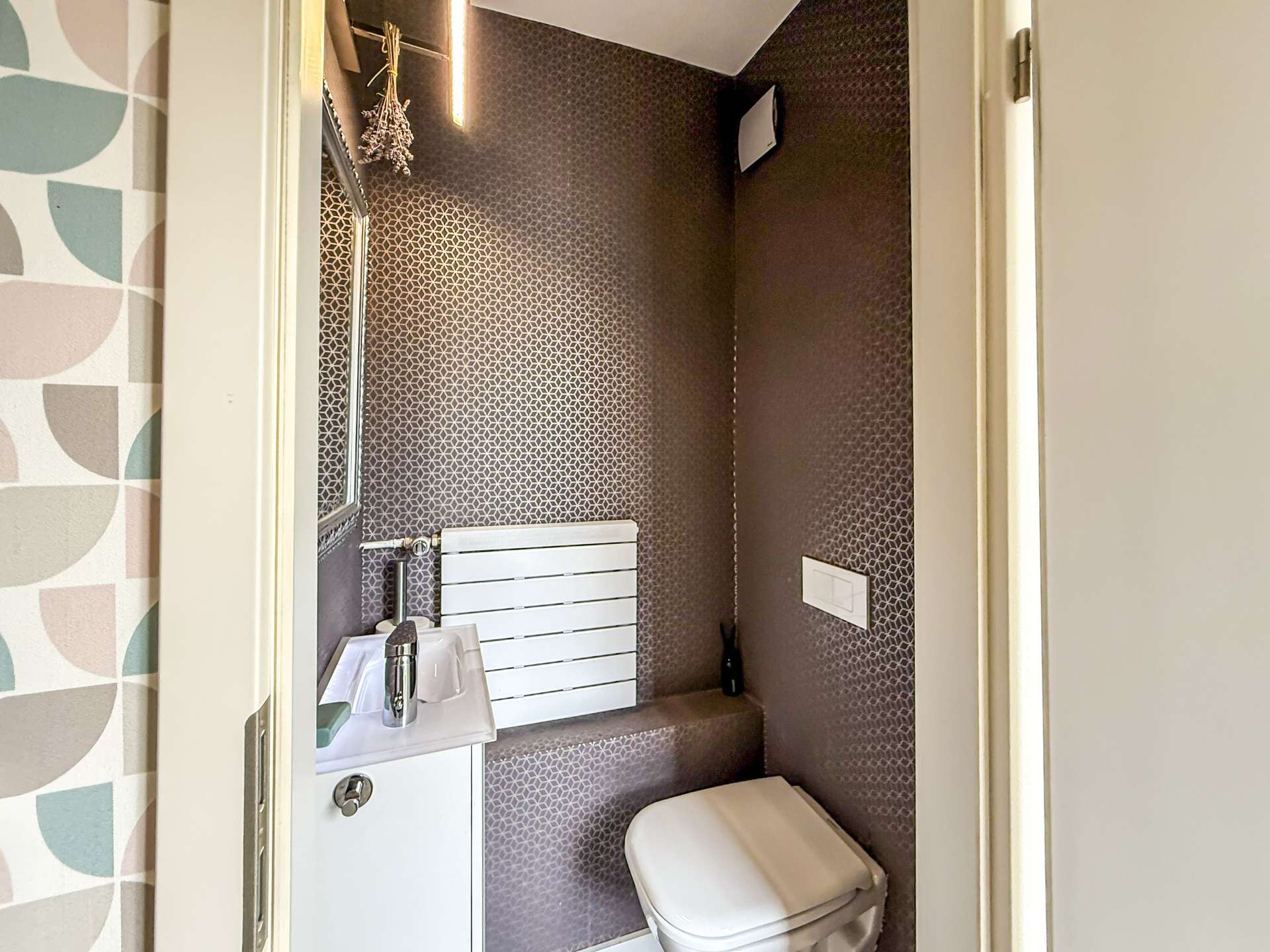 Gäste-WC im Erdgeschoss