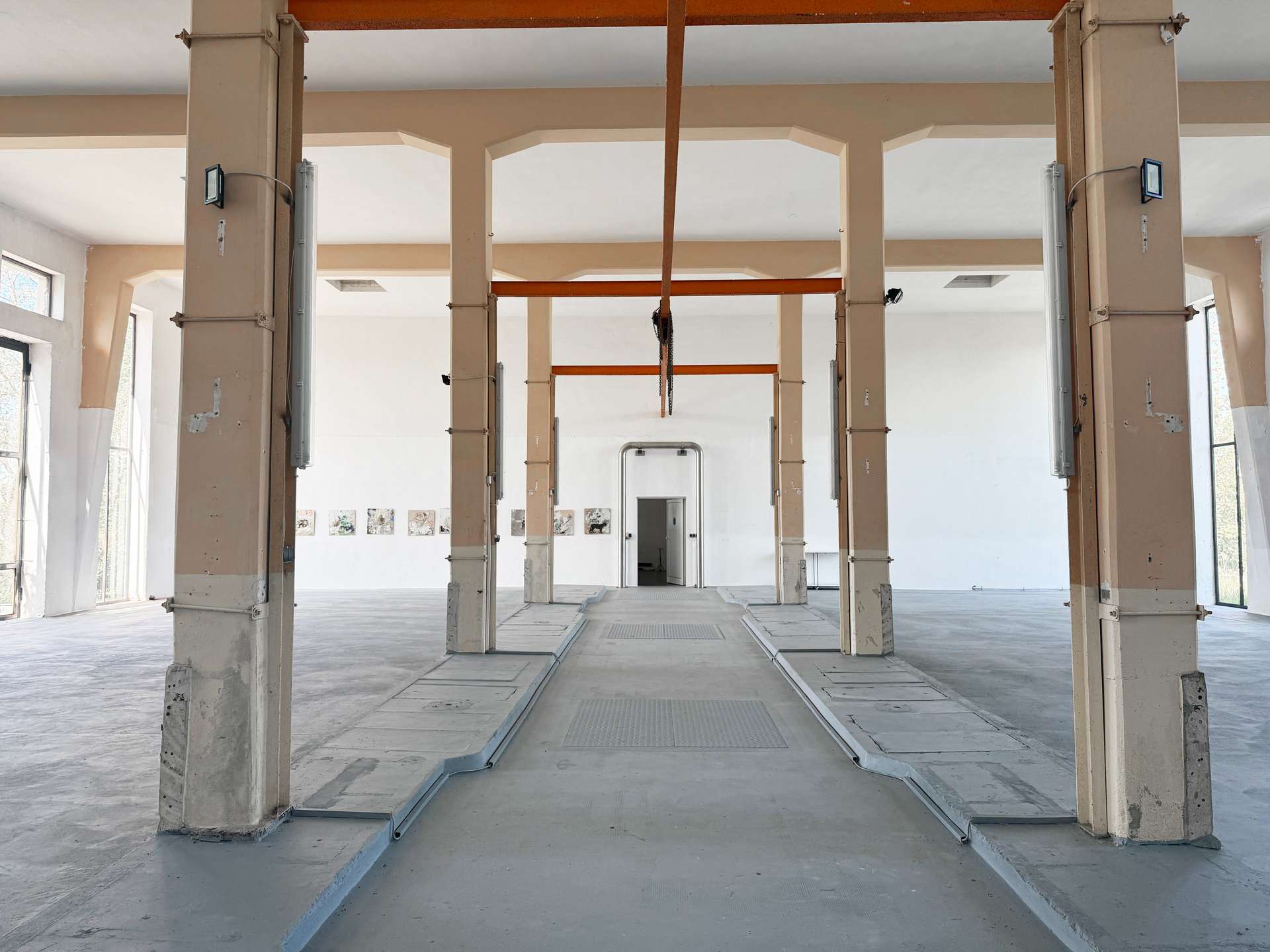 Blick von Innentür zu Innentür