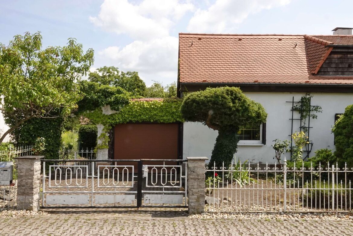 Doppelhaus mit Garage