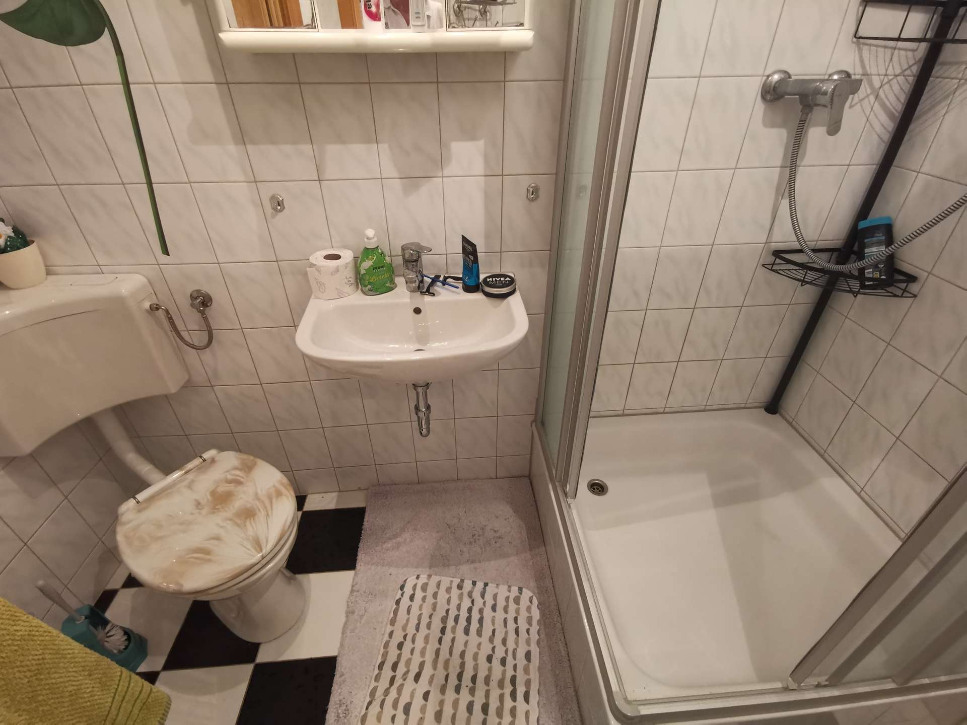 Bad mit Dusche EG