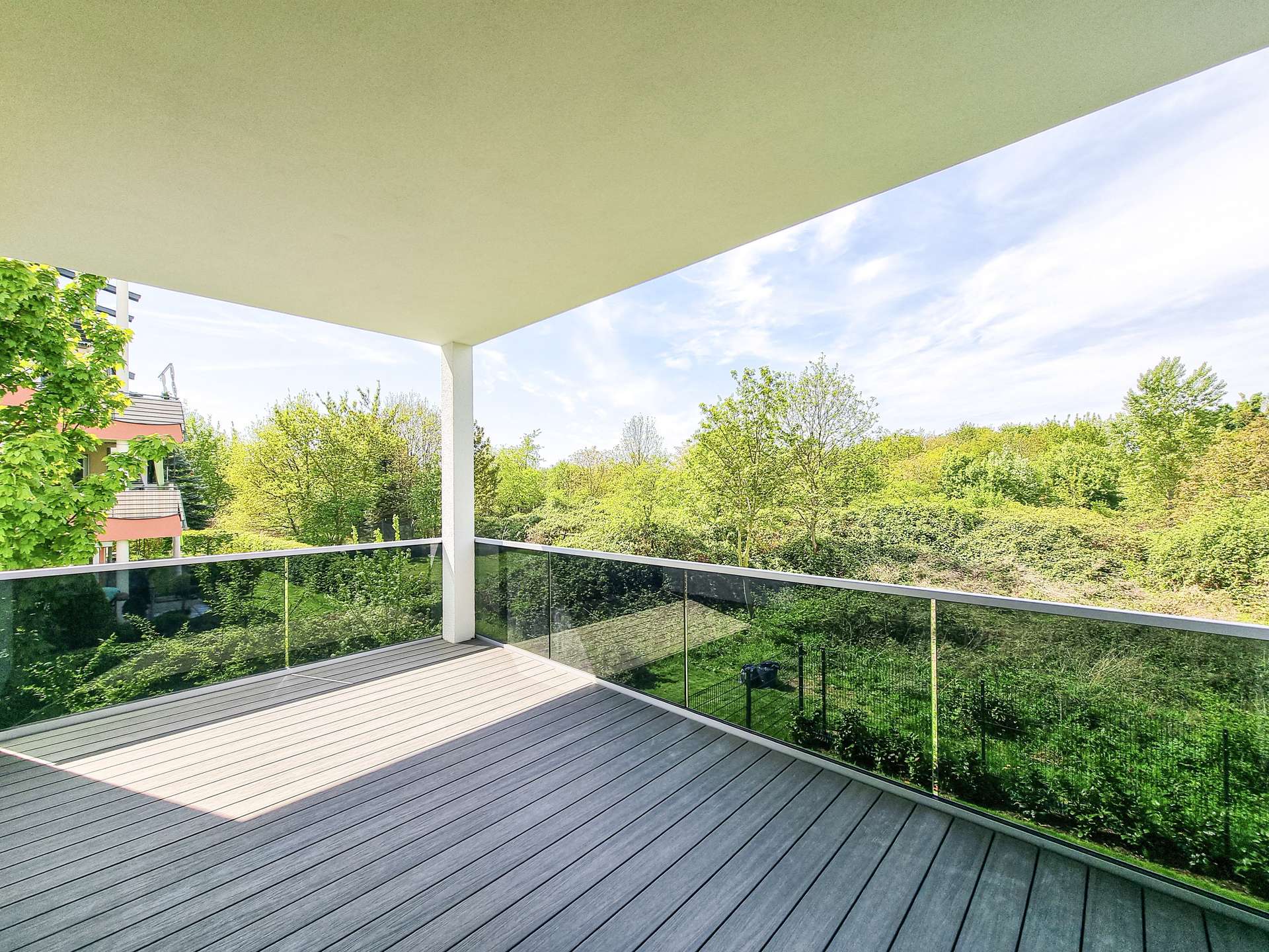 Großer Balkon