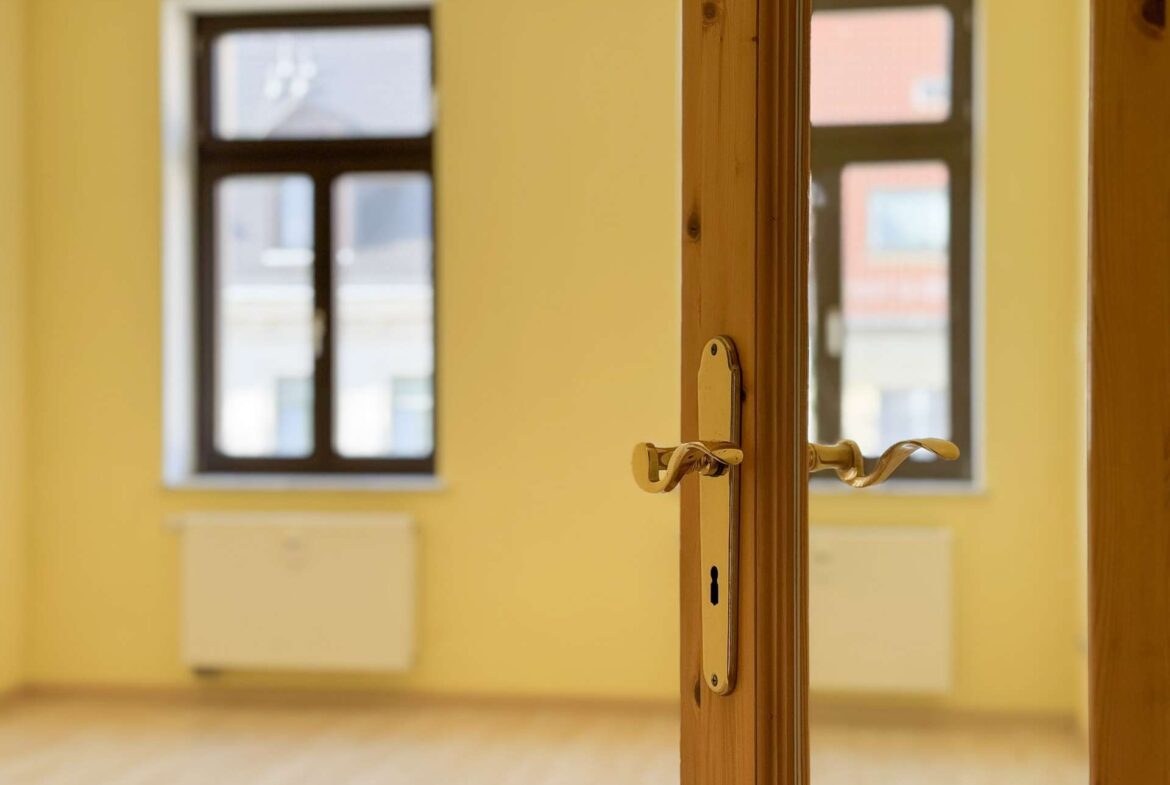 Blick ins Wohnzimmer