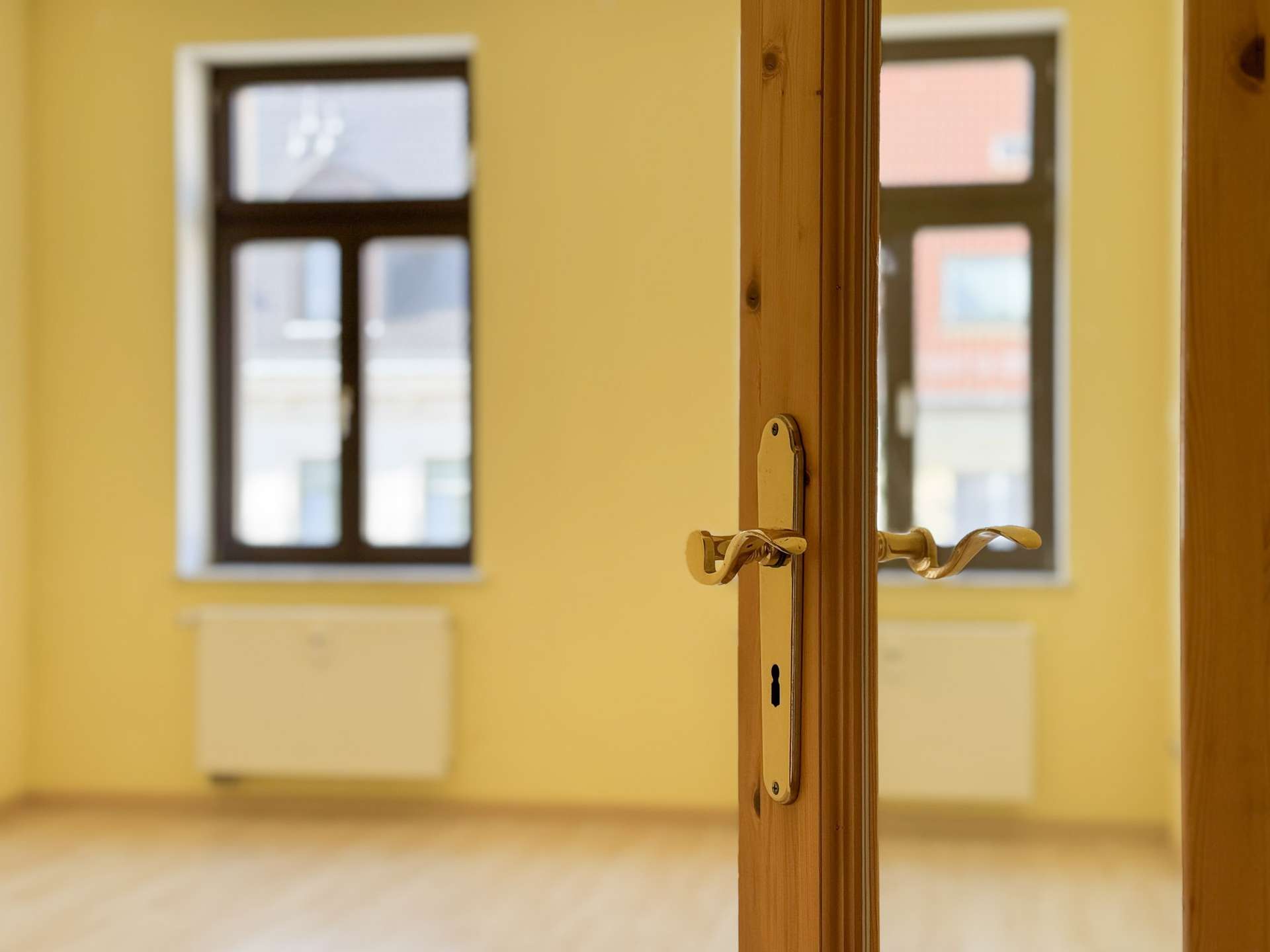 Blick ins Wohnzimmer