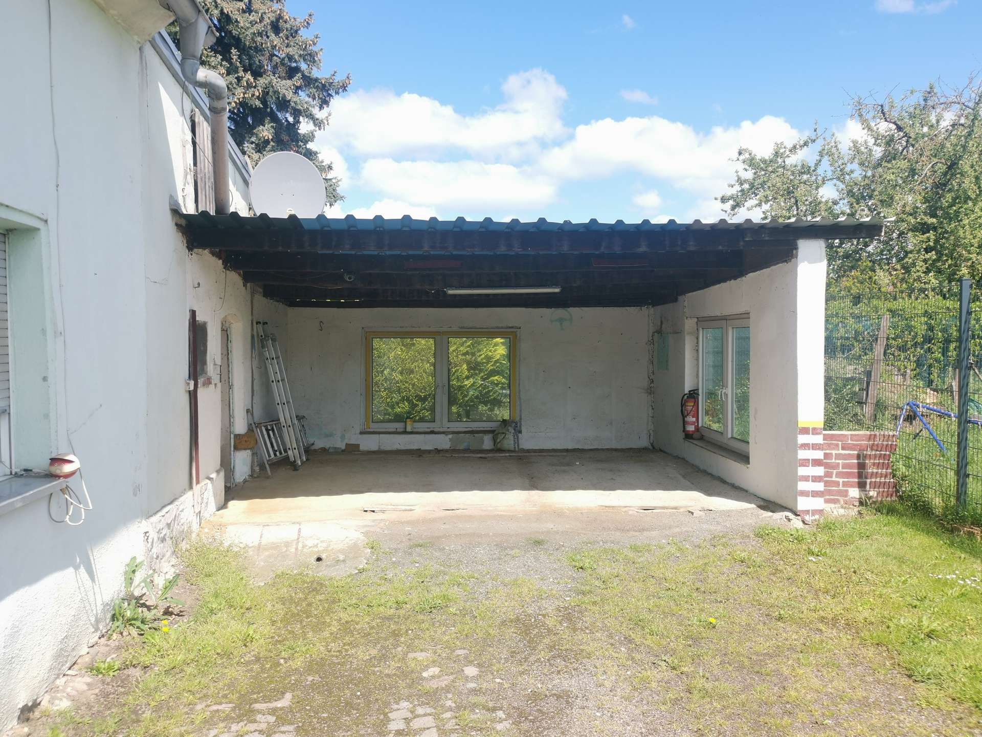 Doppel-Carport