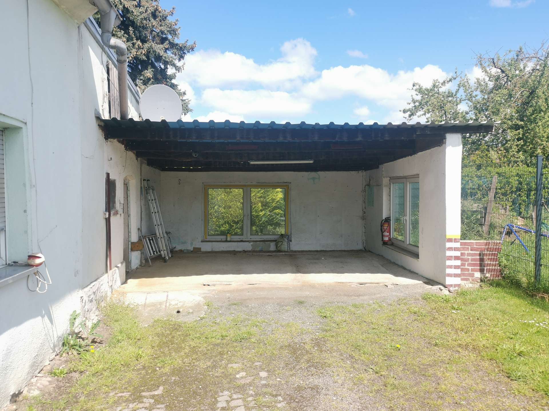 Doppel-Carport