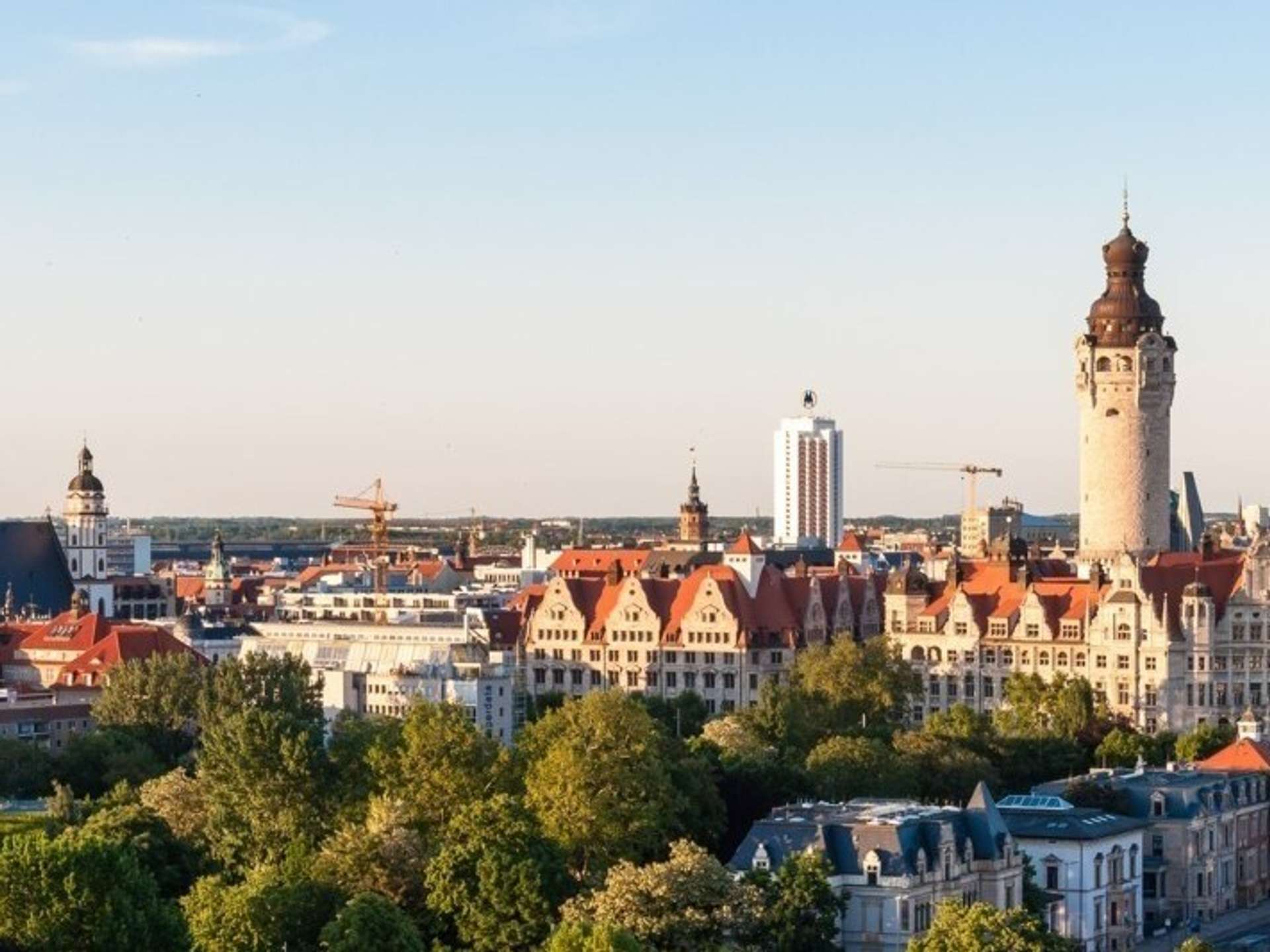 Skyline von Leipzig