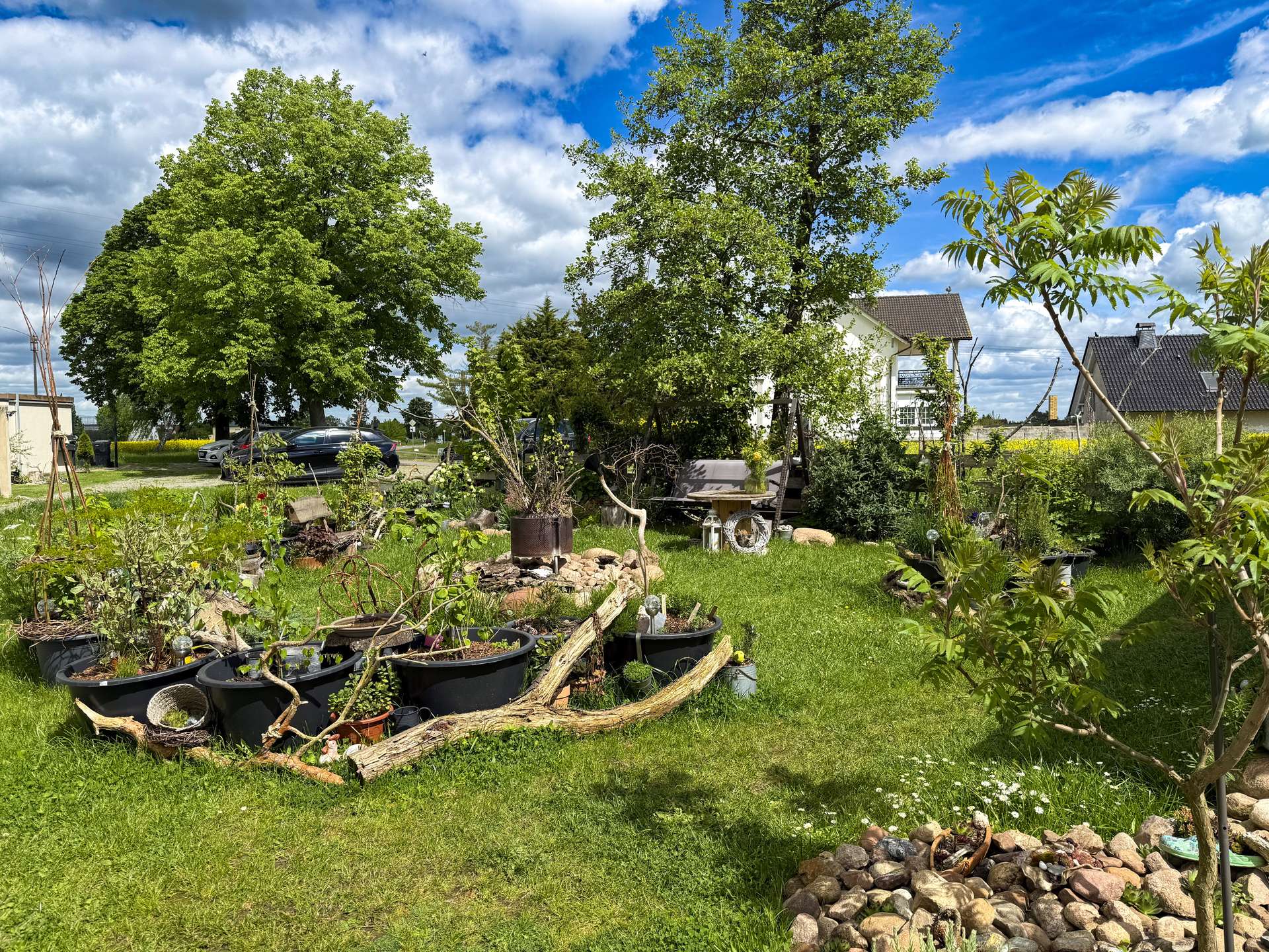 Idyllische Grünflächen