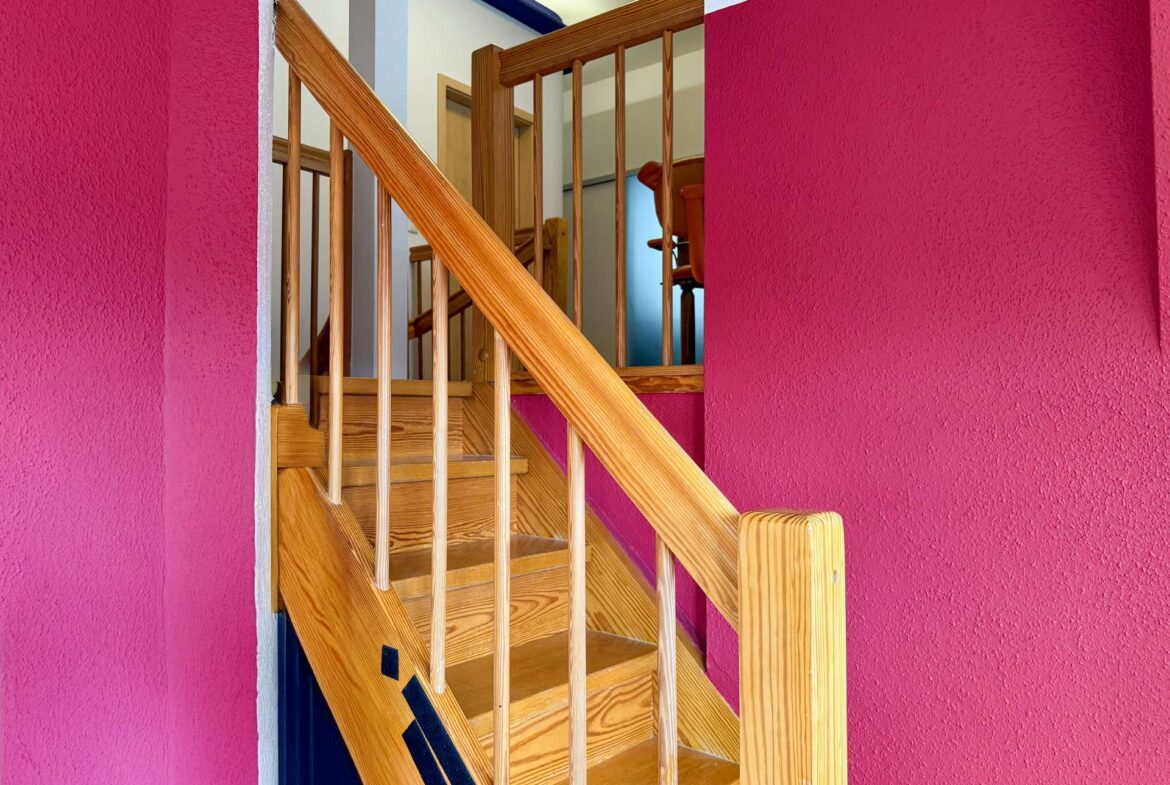 Treppe zum Turmzimmer