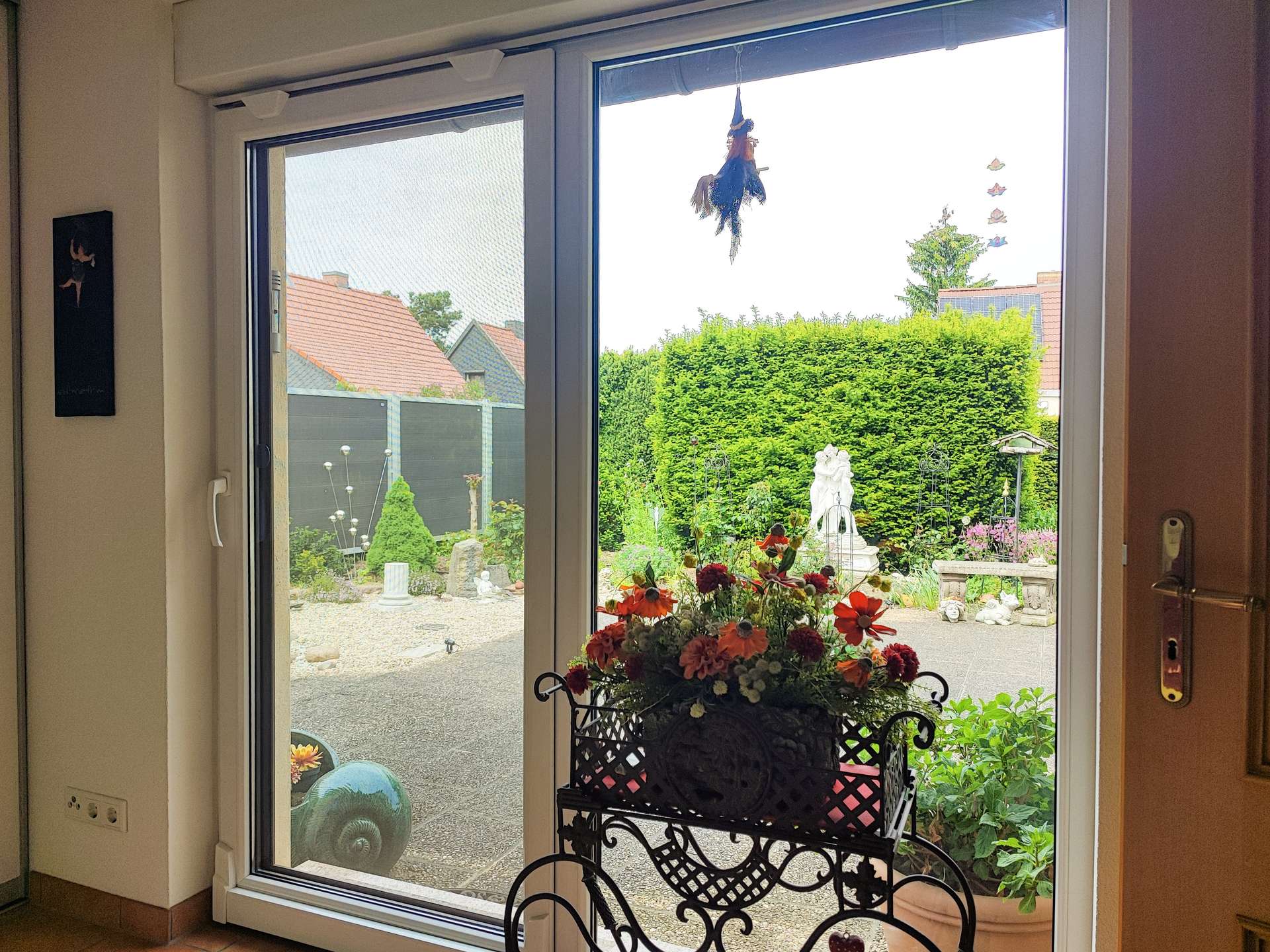 Blick vom Schlafzimmer