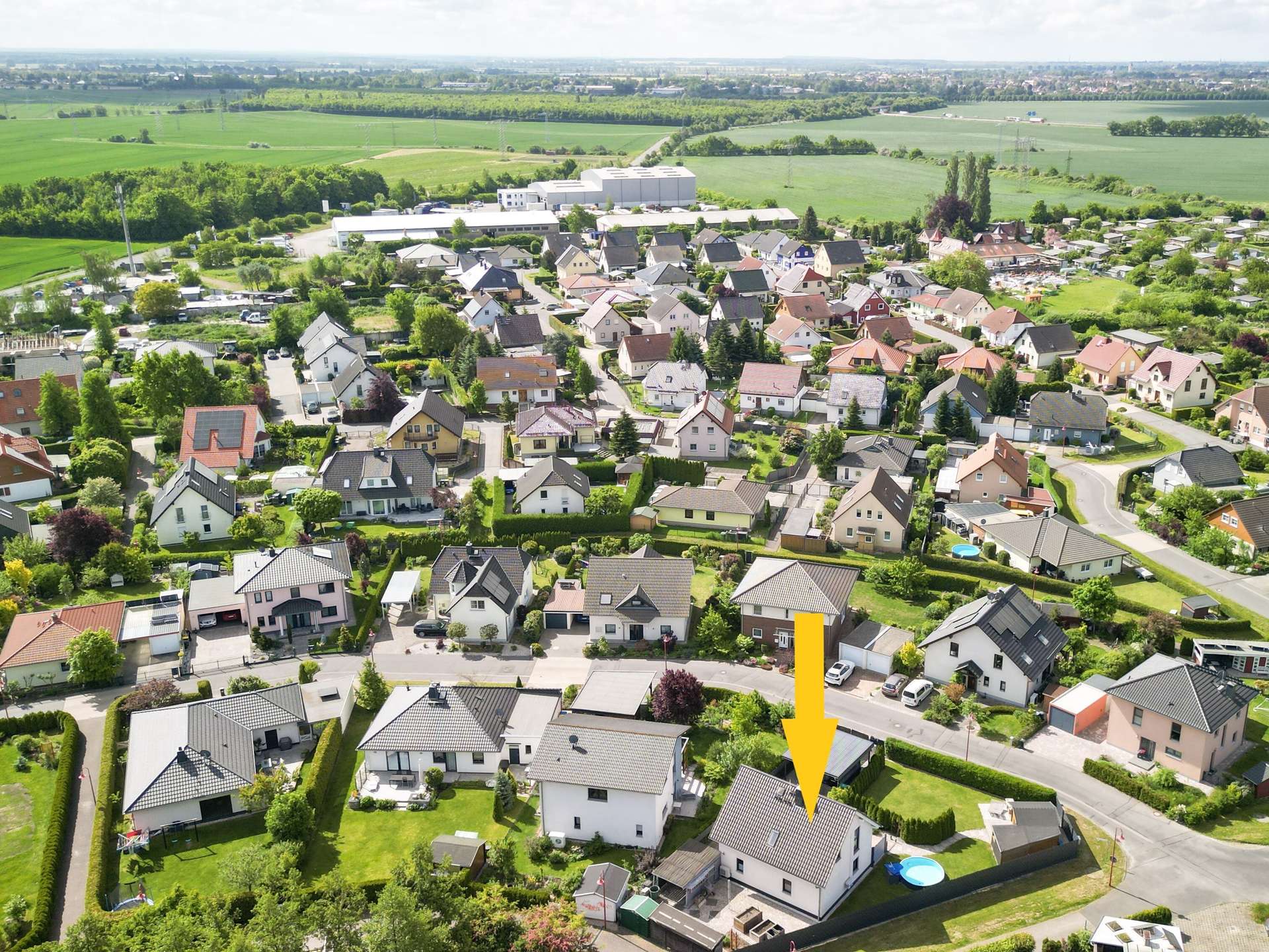 Herrliche Siedlungslage 