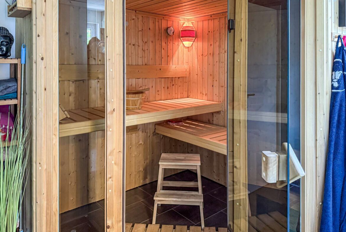 Sauna im Bad