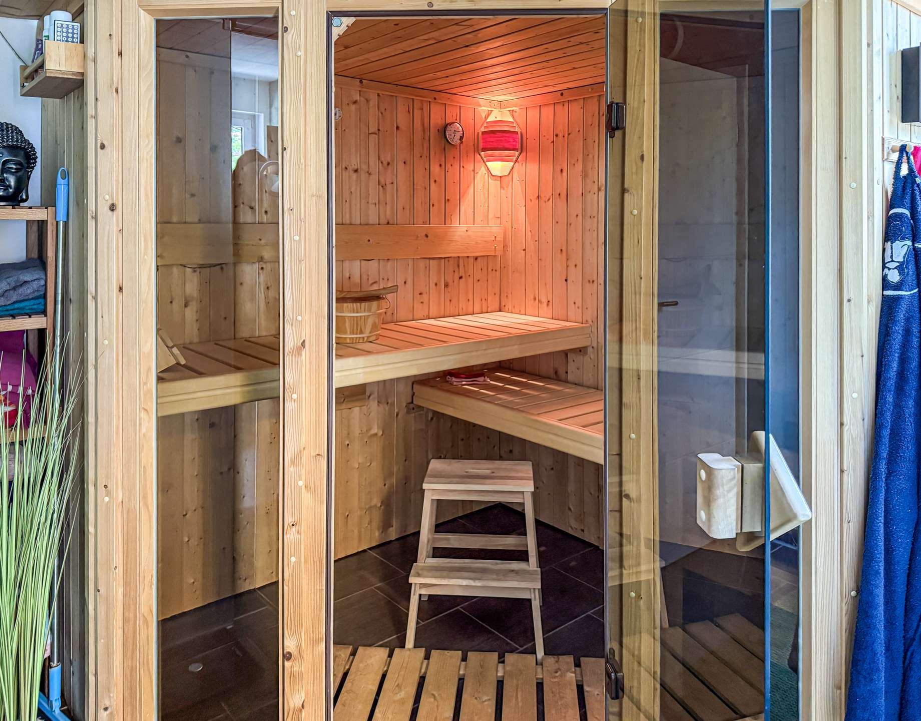 Sauna im Bad