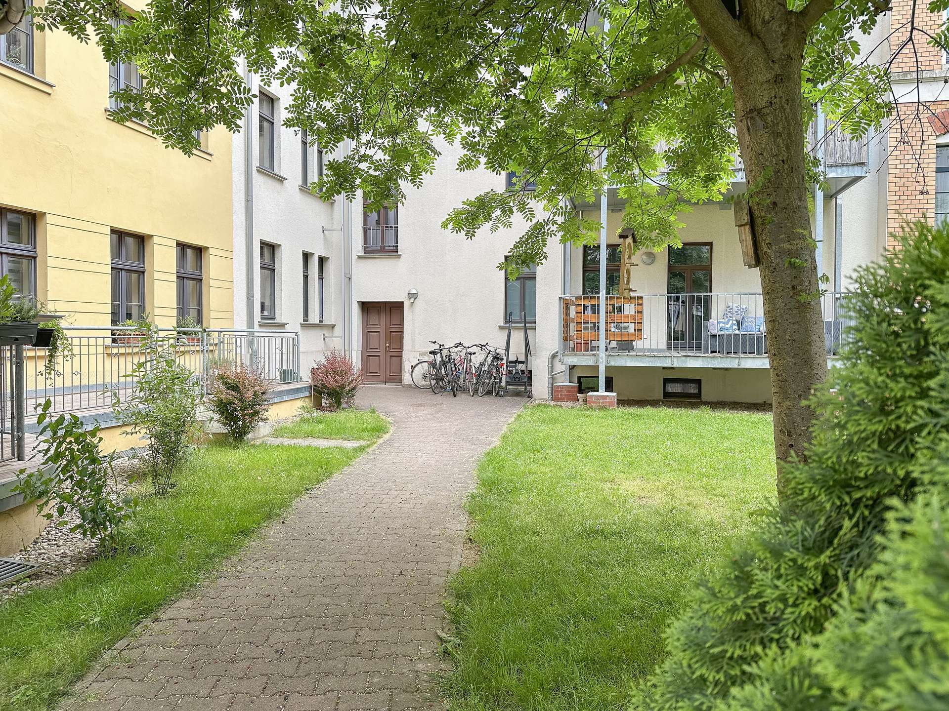 Eingang zum Haus