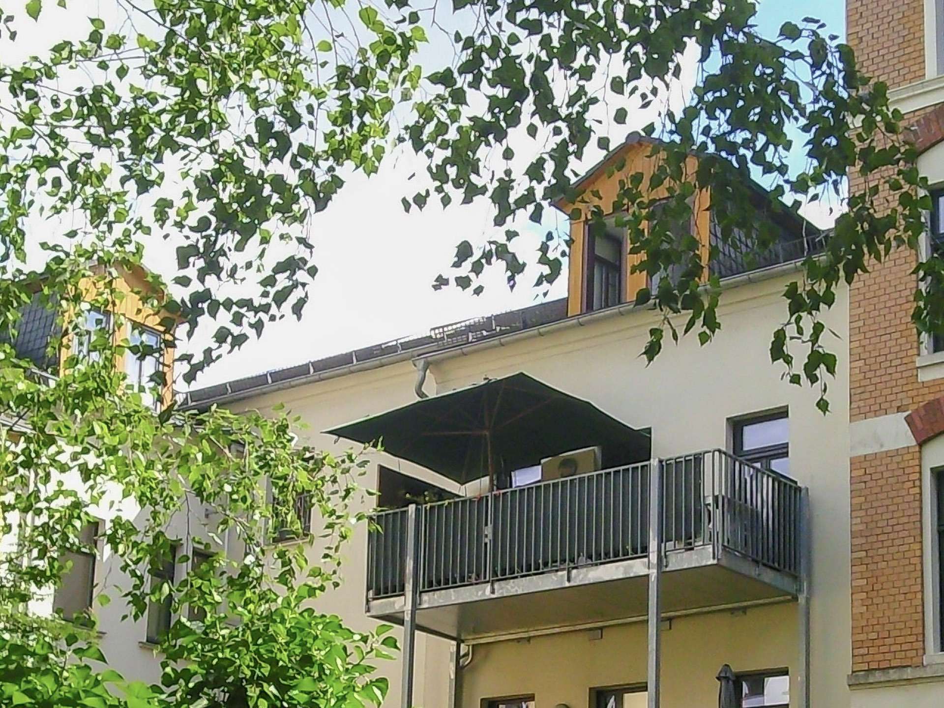 Schöner Balkon