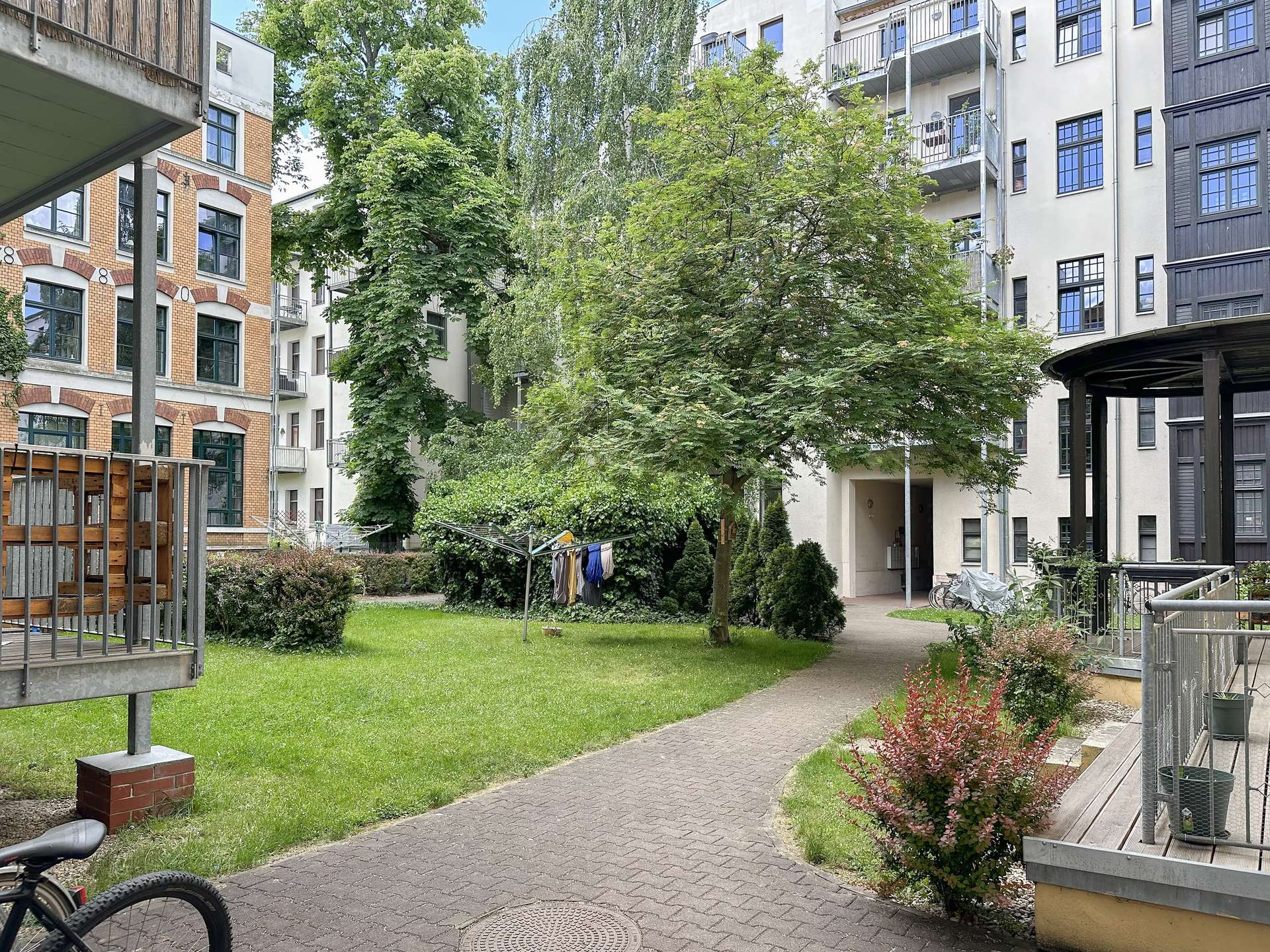 Ruhiger Hof