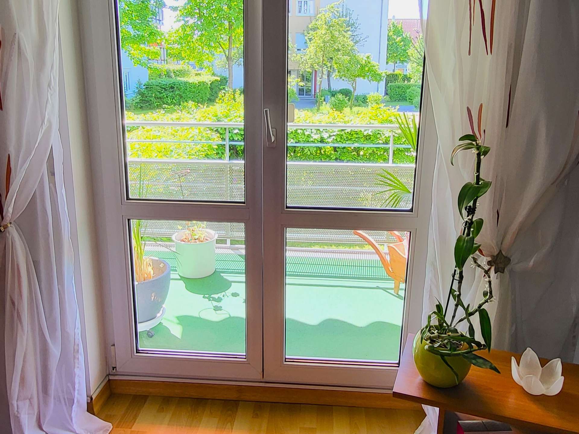Schlafzimmer mit Terrassenzugang