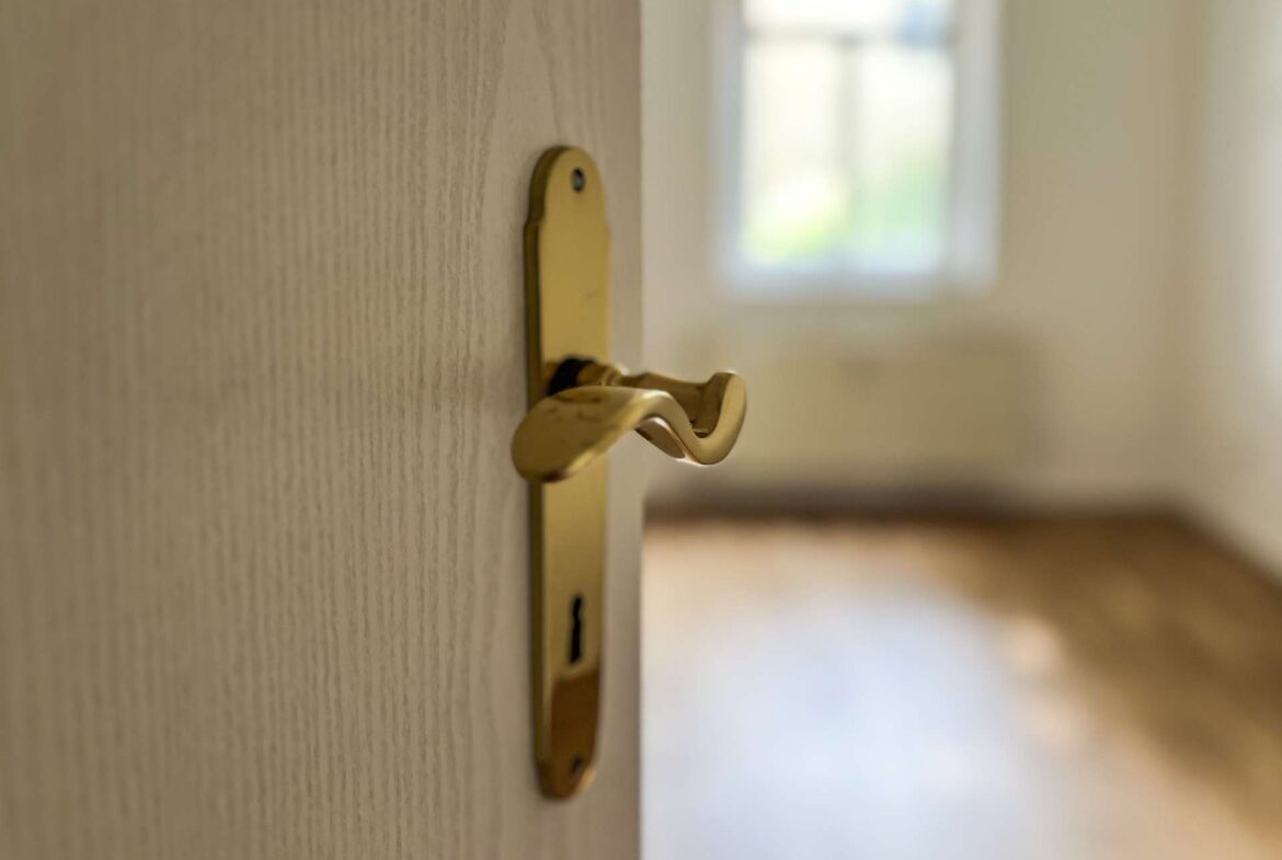 Detailaufnahme Türklinke