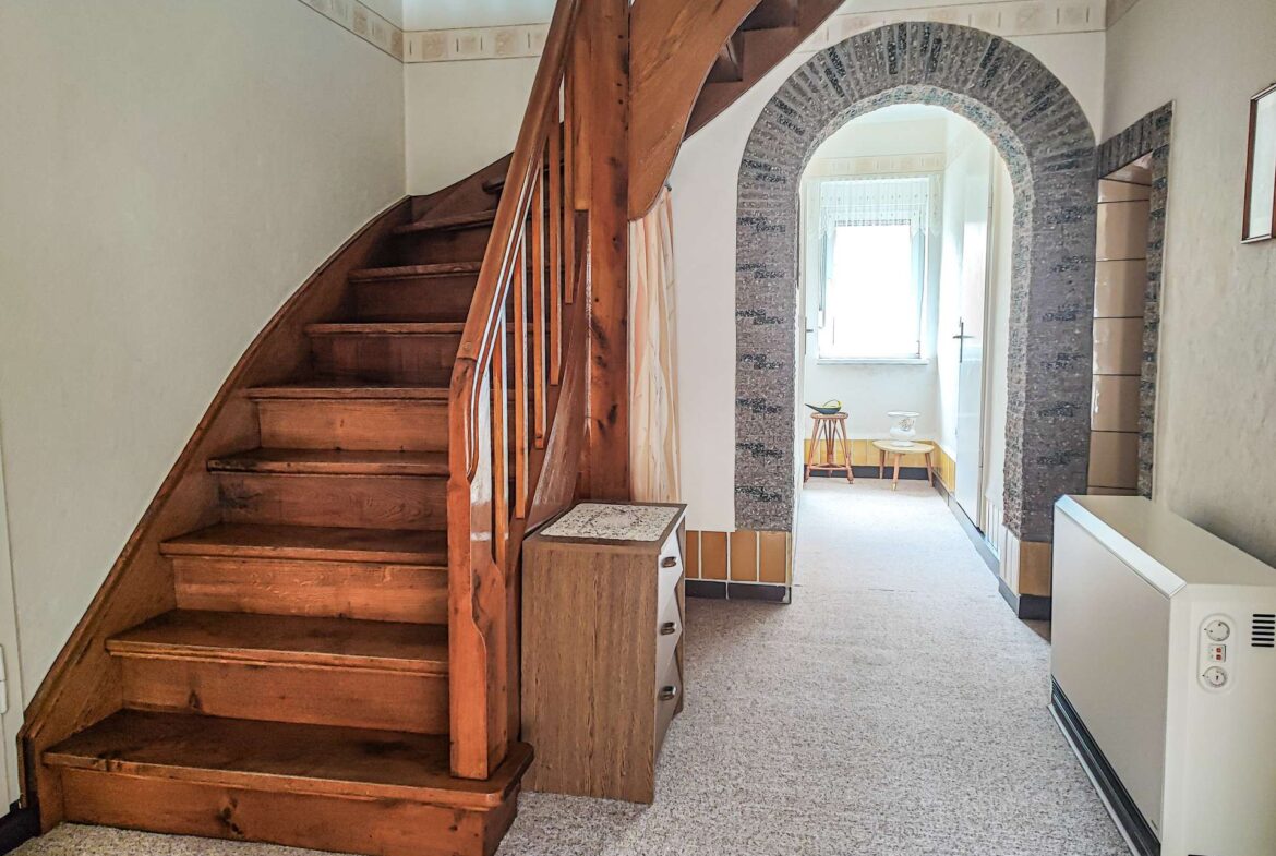 Treppe aus Eiche