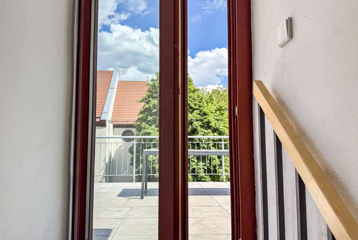 Zugang zur Terrasse