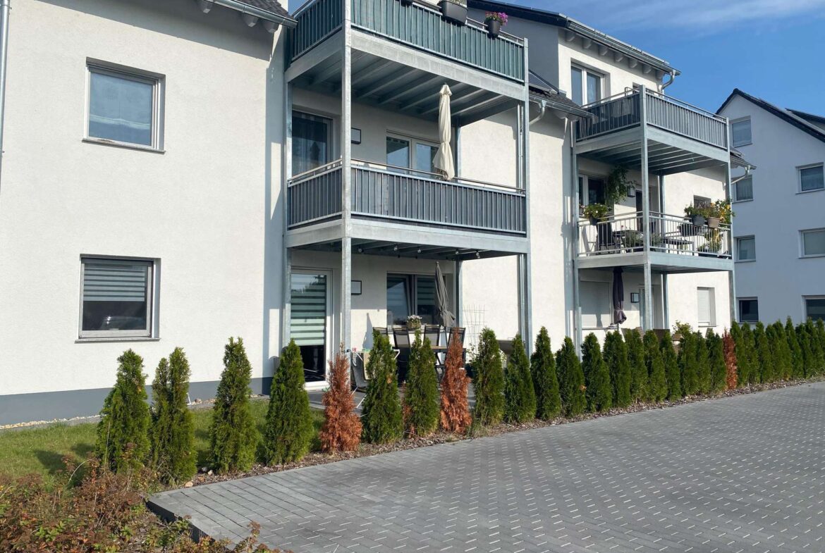 Musterhaus Hinteransicht