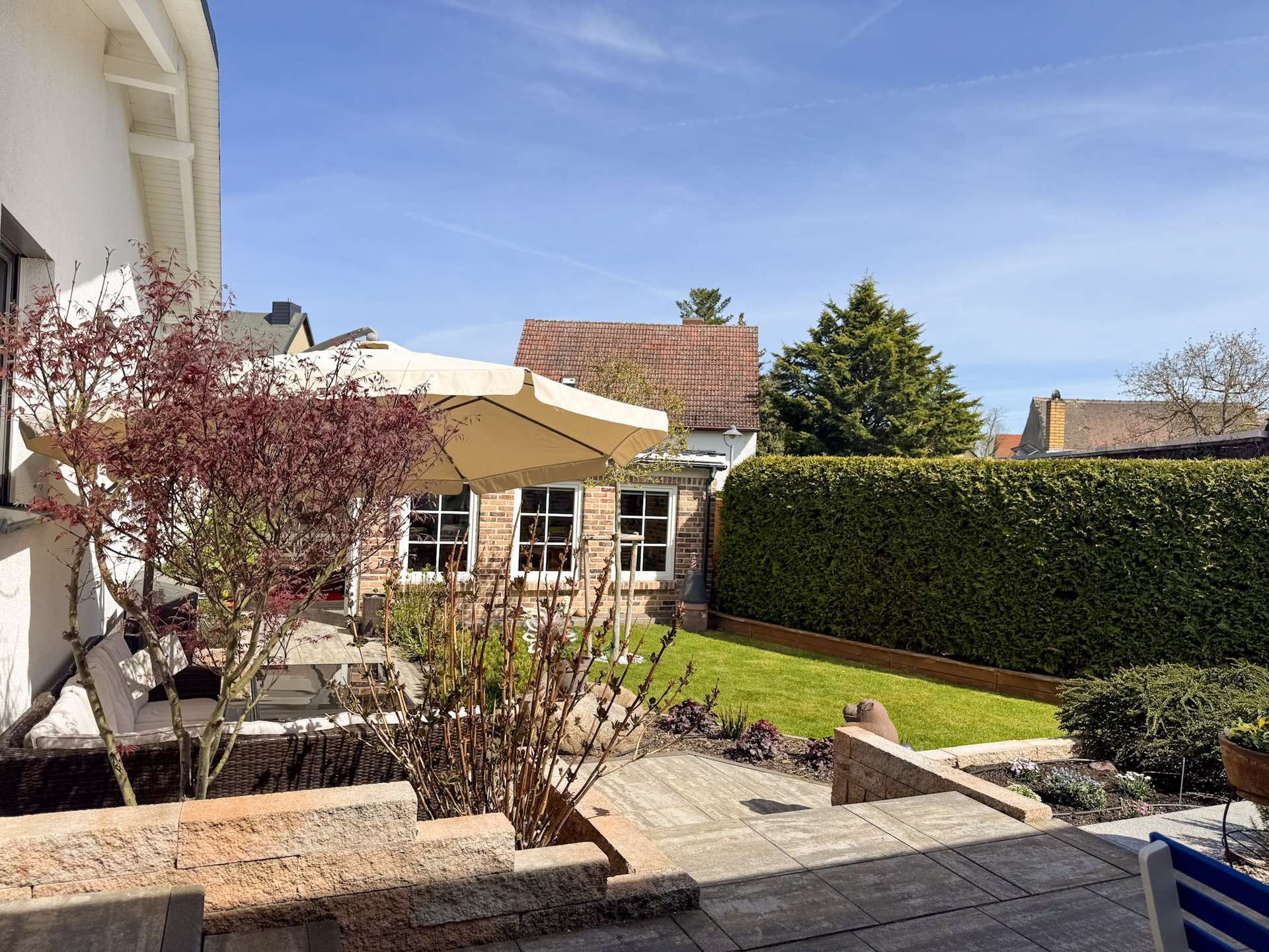 Blick in den Garten