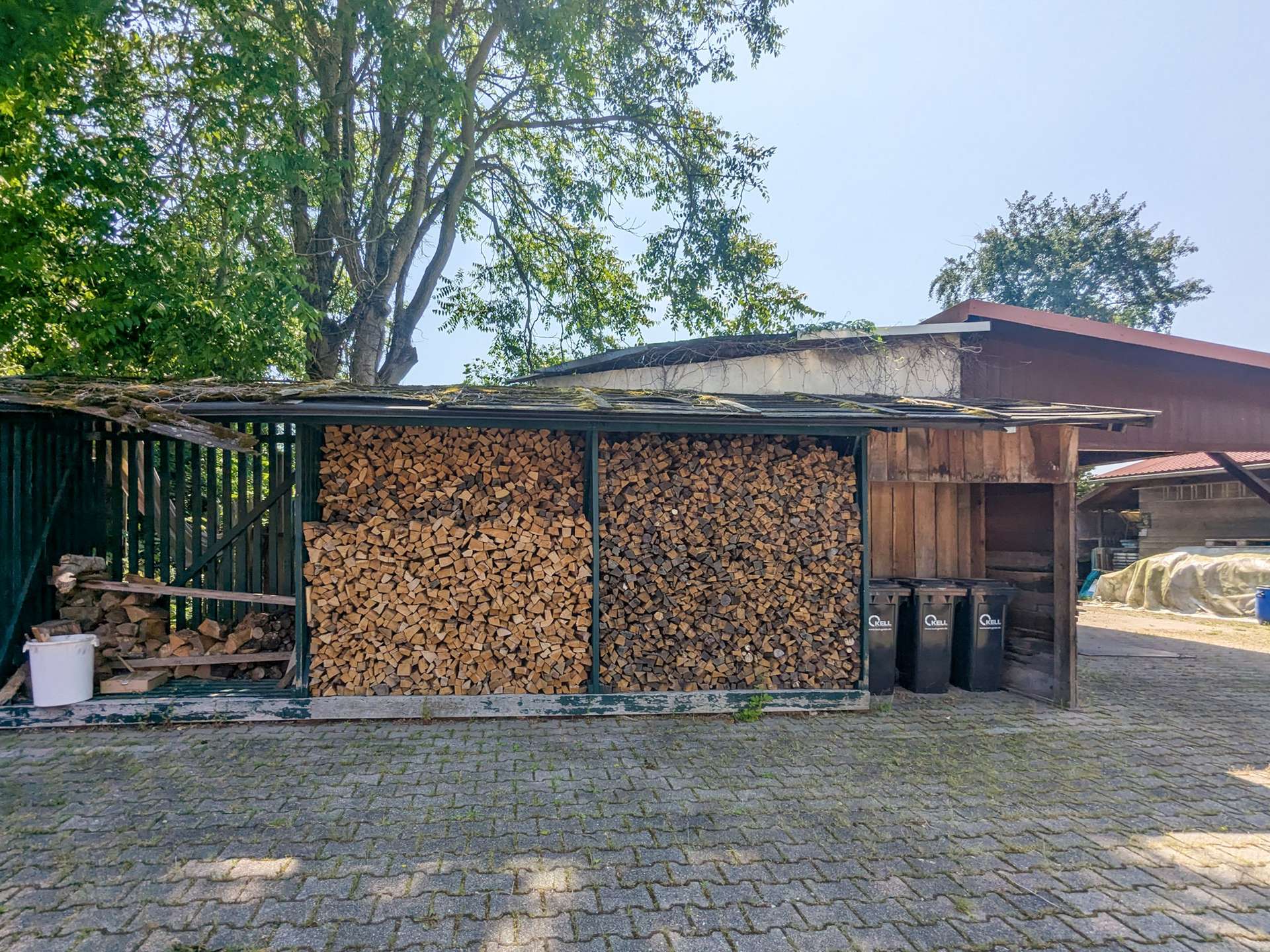 Holzlager