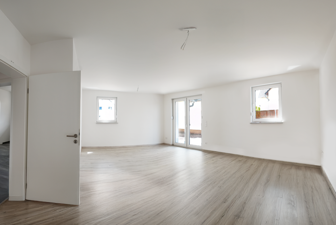 Großzügiges Wohnzimmer - Musterhaus