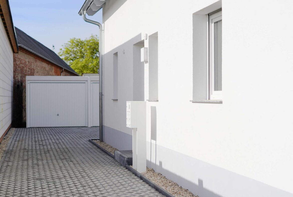 Hauseingang - Musterhaus