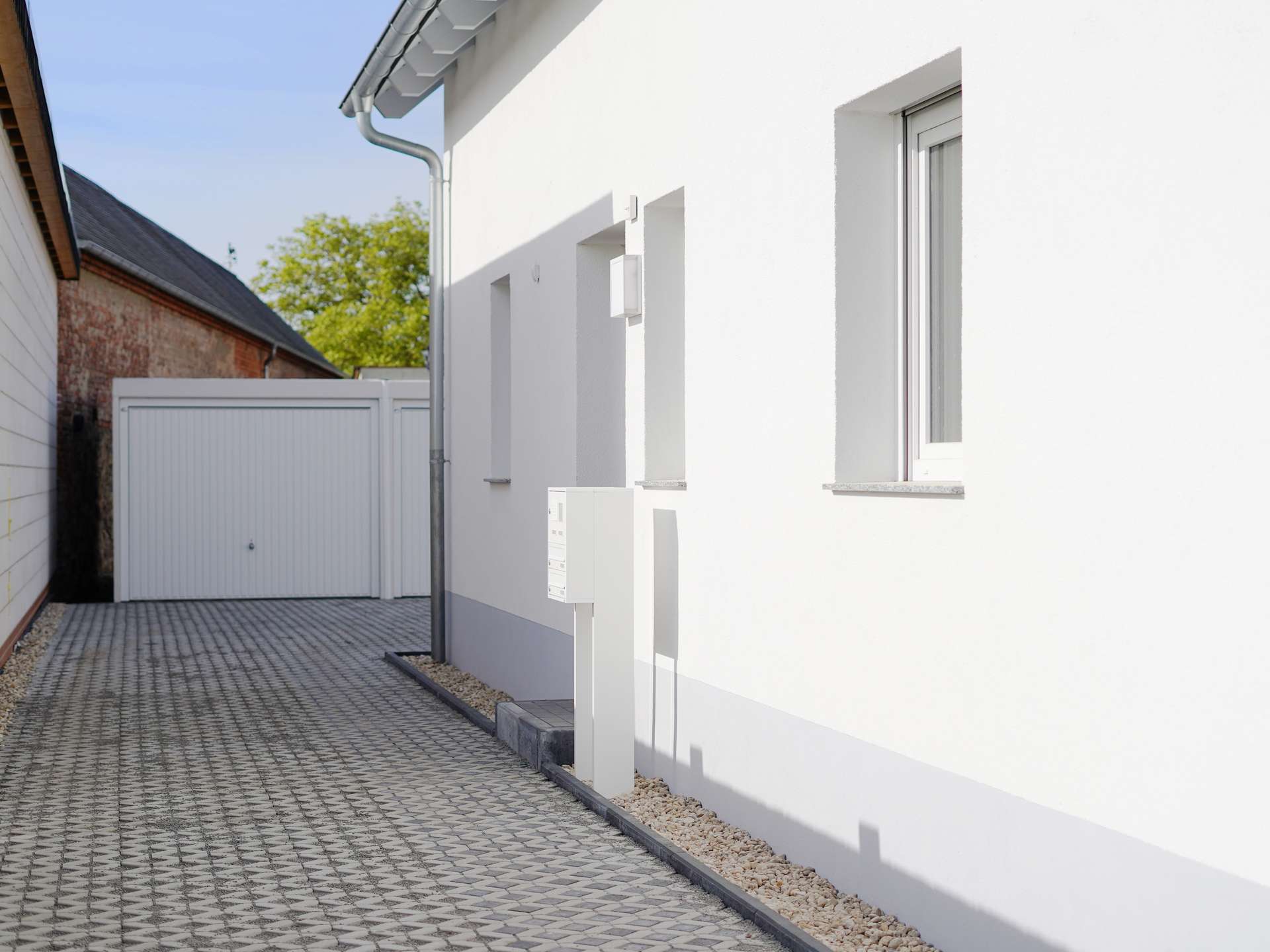Hauseingang - Musterhaus