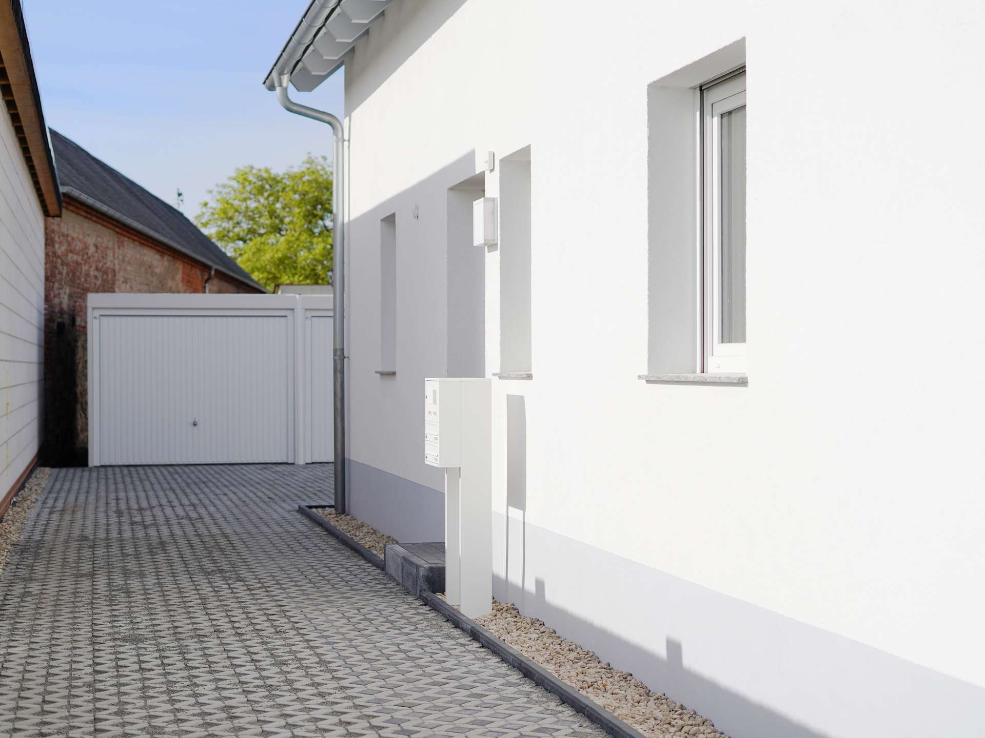 Hauseingang - Musterhaus