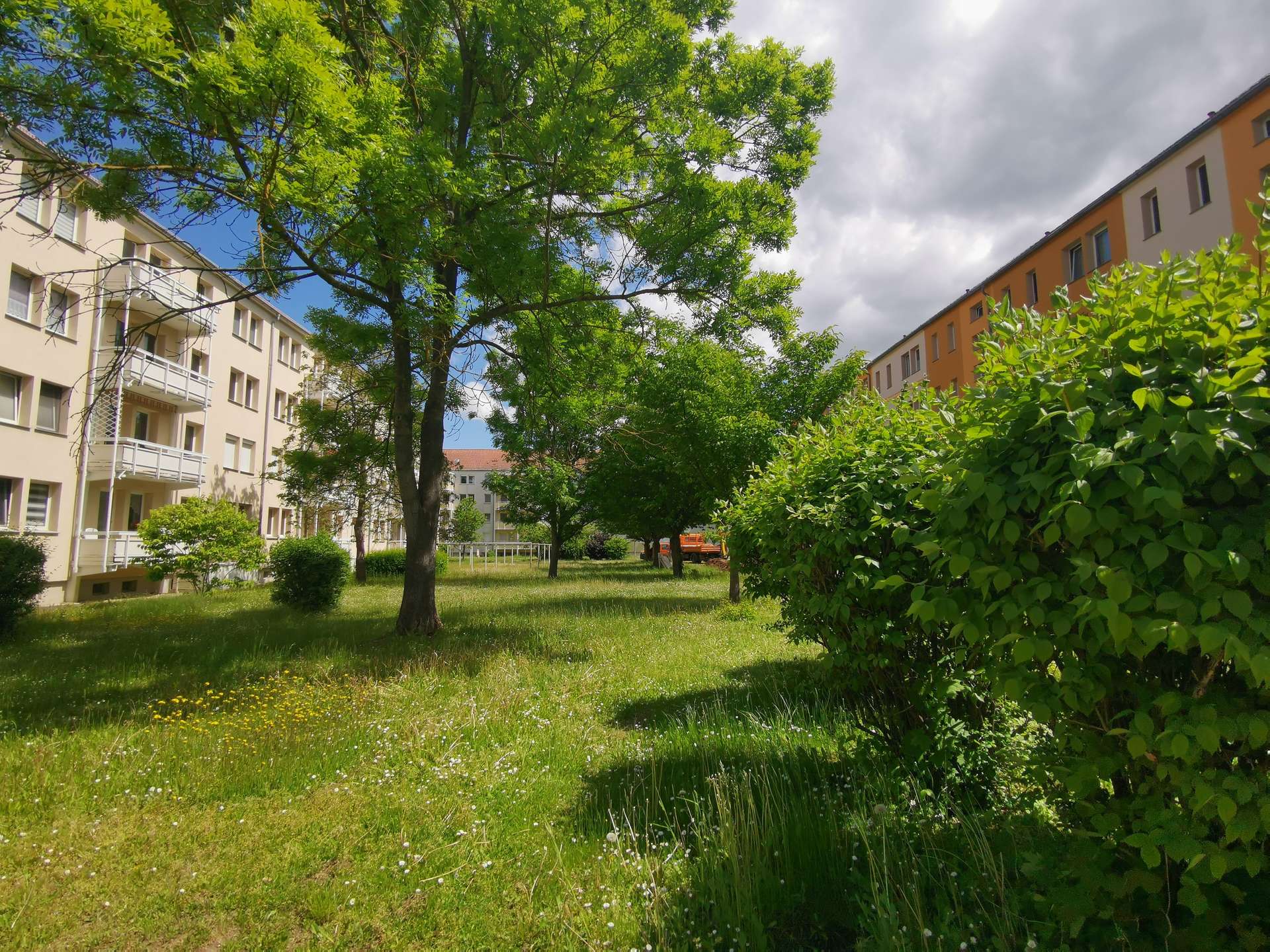 Grünes Umfeld