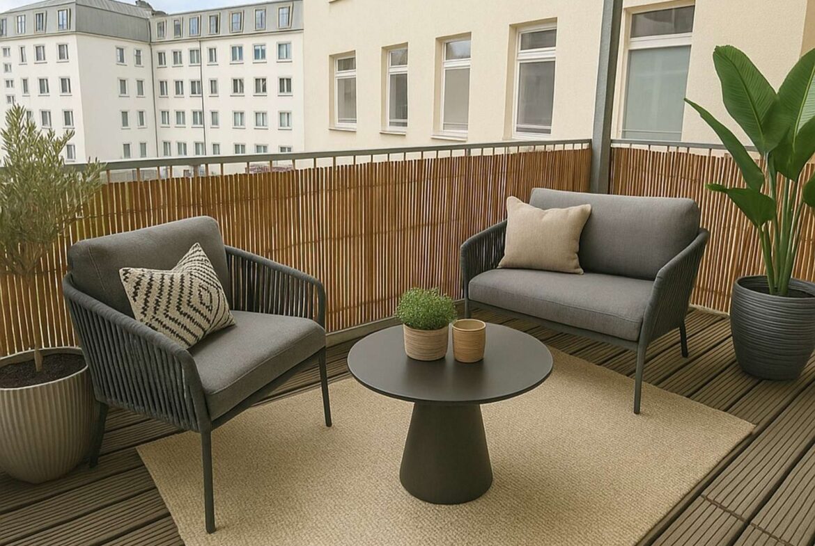 Einrichtungsbeispiel Balkon