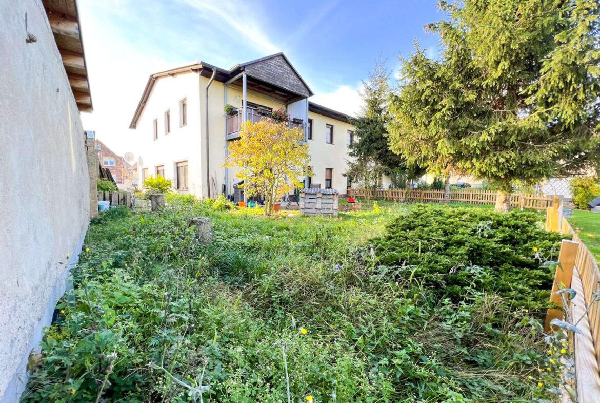Hausanblick vom Garten aus
