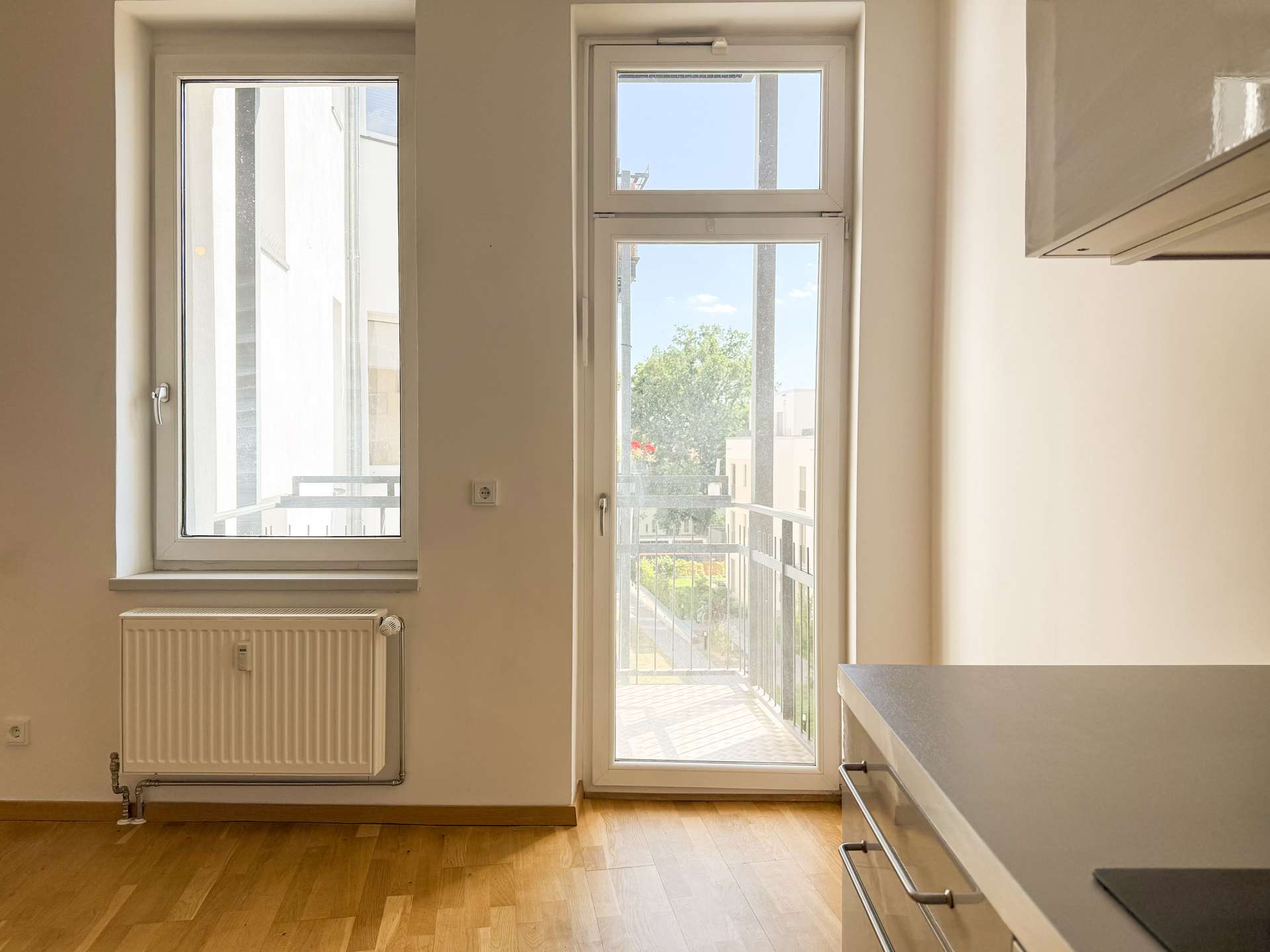 Zugang Balkon