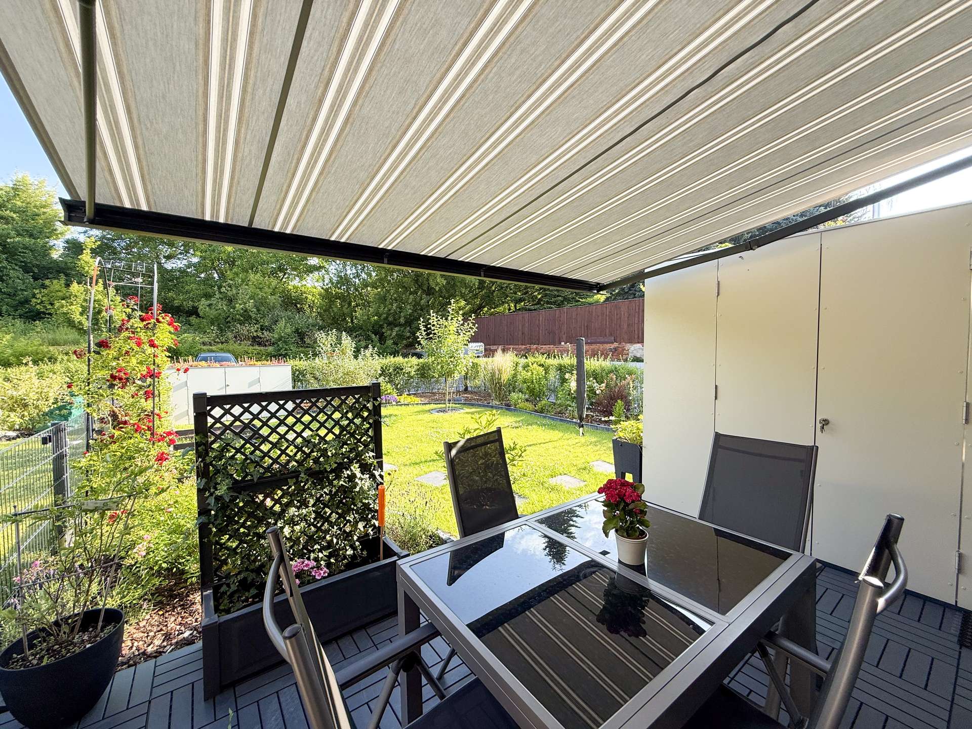 Blick in den Garten