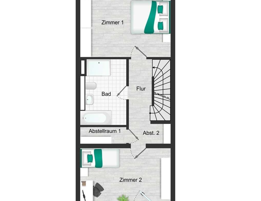 Grundriss 1. Obergeschoss