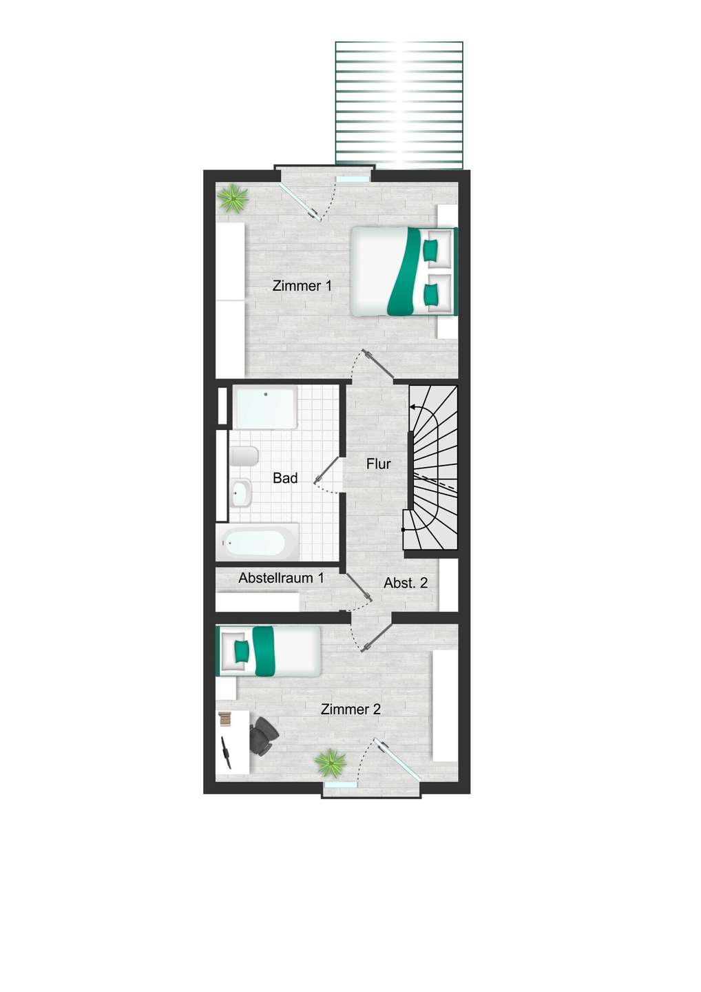 Grundriss 1. Obergeschoss