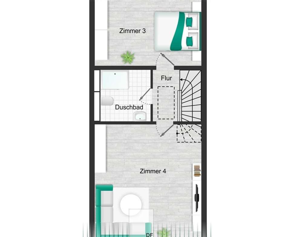 Grundriss 2. Obergeschoss