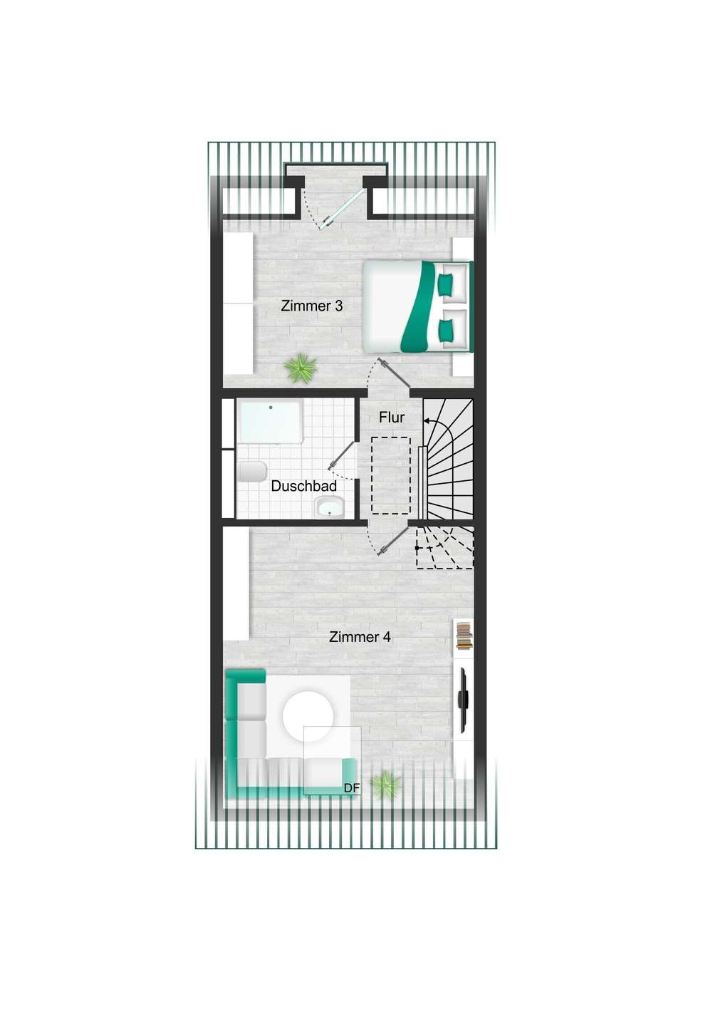 Grundriss 2. Obergeschoss