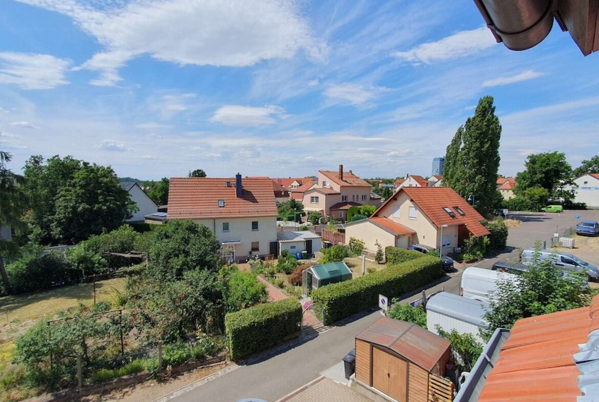Blick über Borna