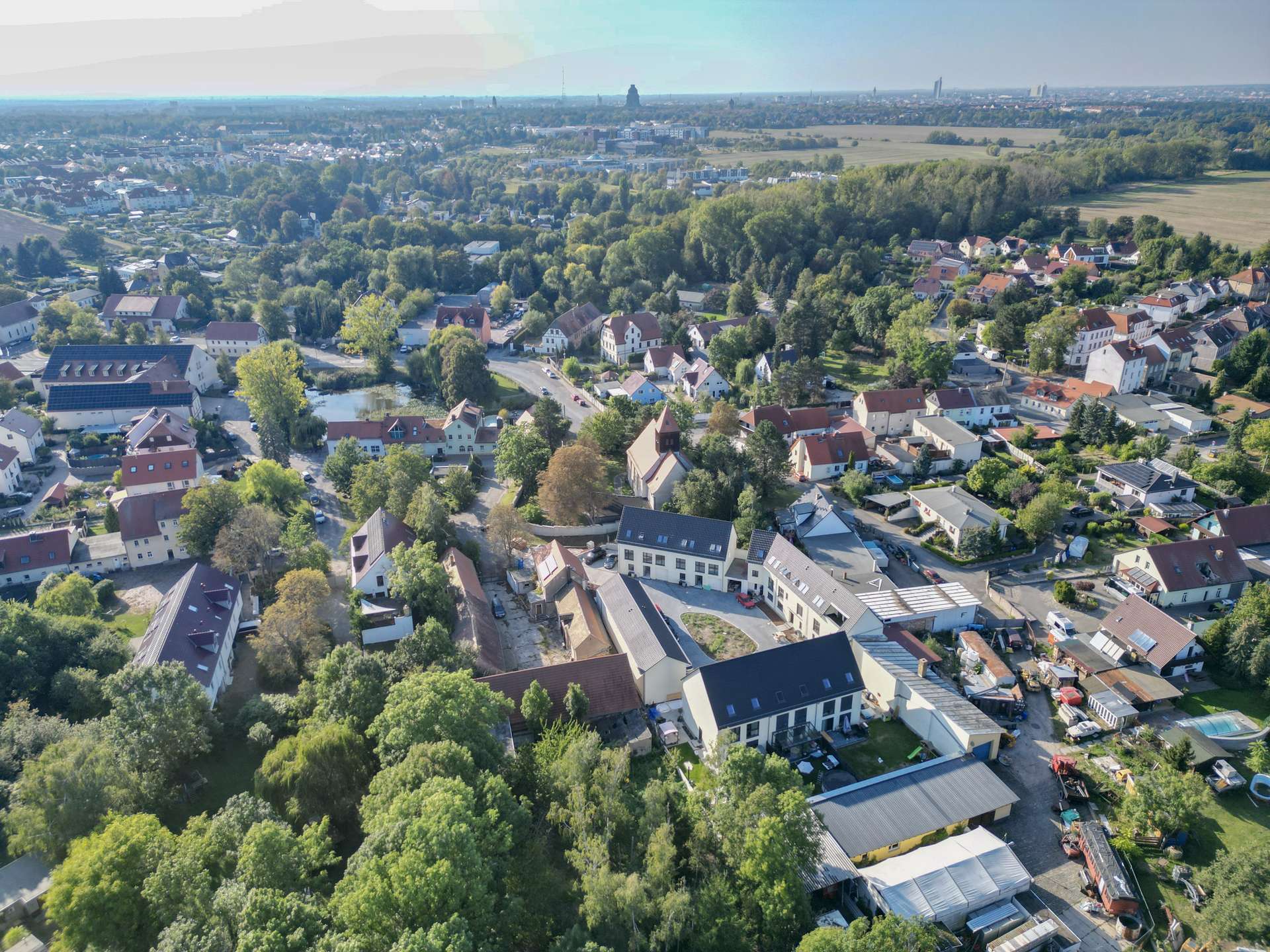 Ruhige Lage im Grünen