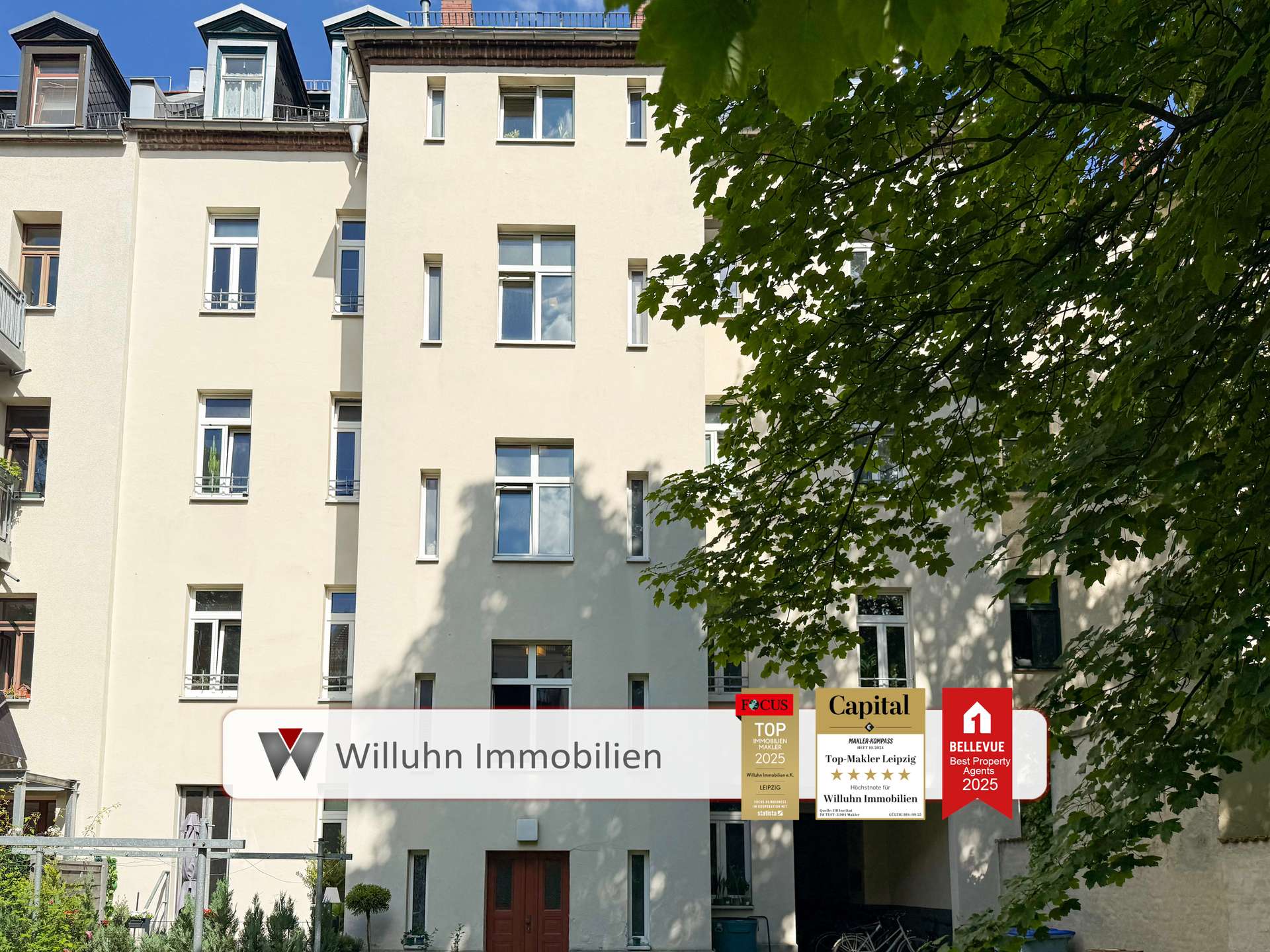 Hausansicht vom Innenhof