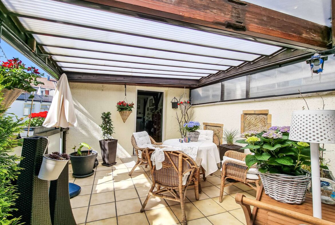 Terrasse im 1.OG