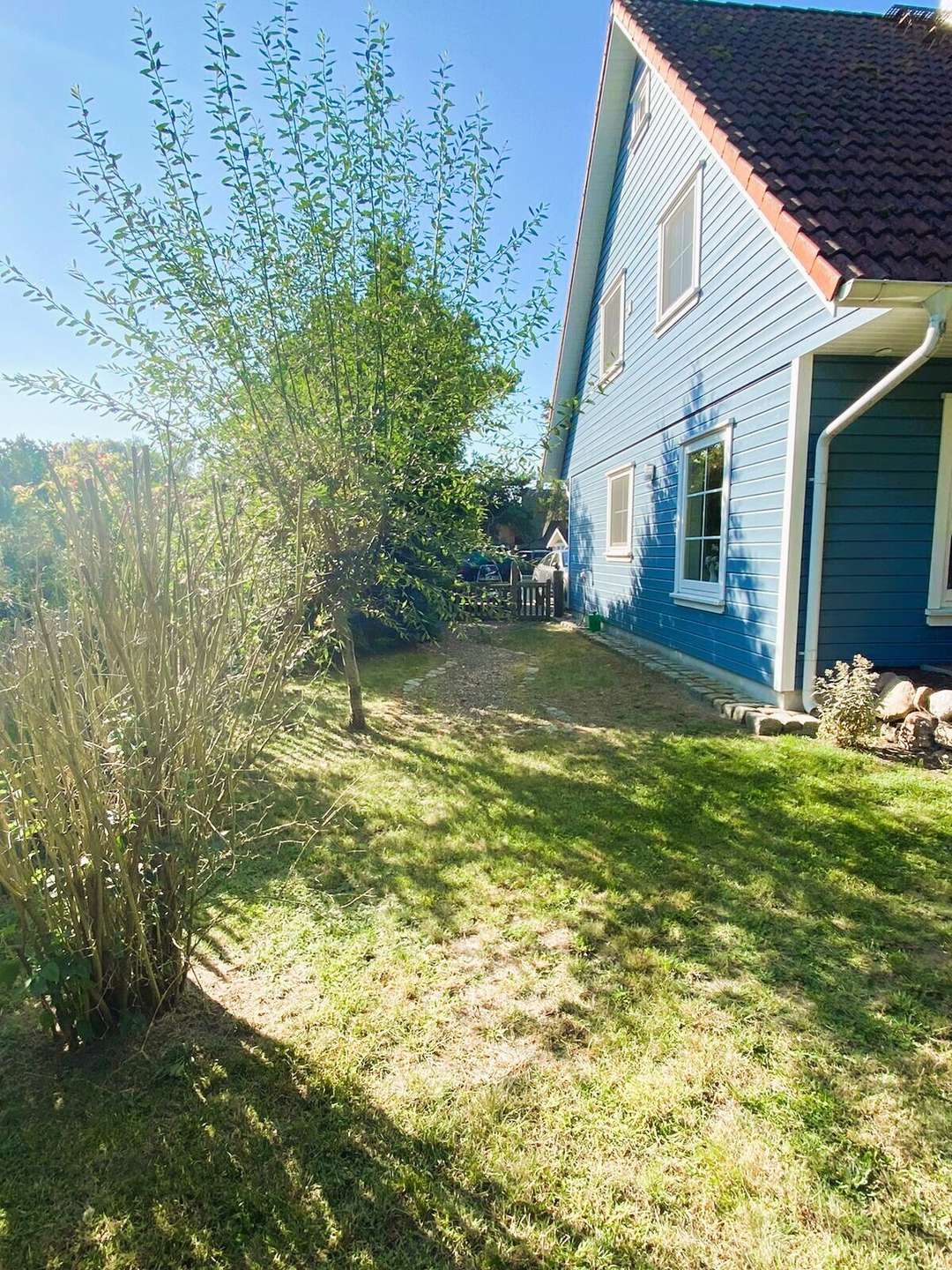 Seitenansicht Garten WE1