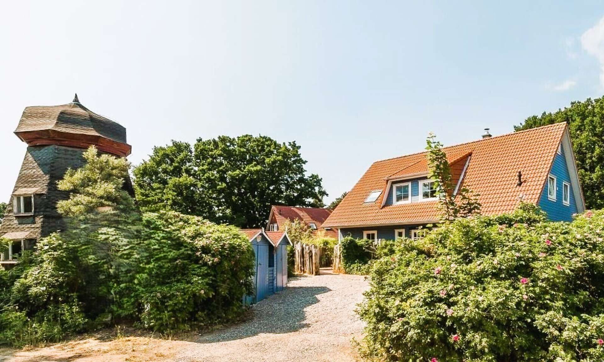 Zufahrt zum Haus 