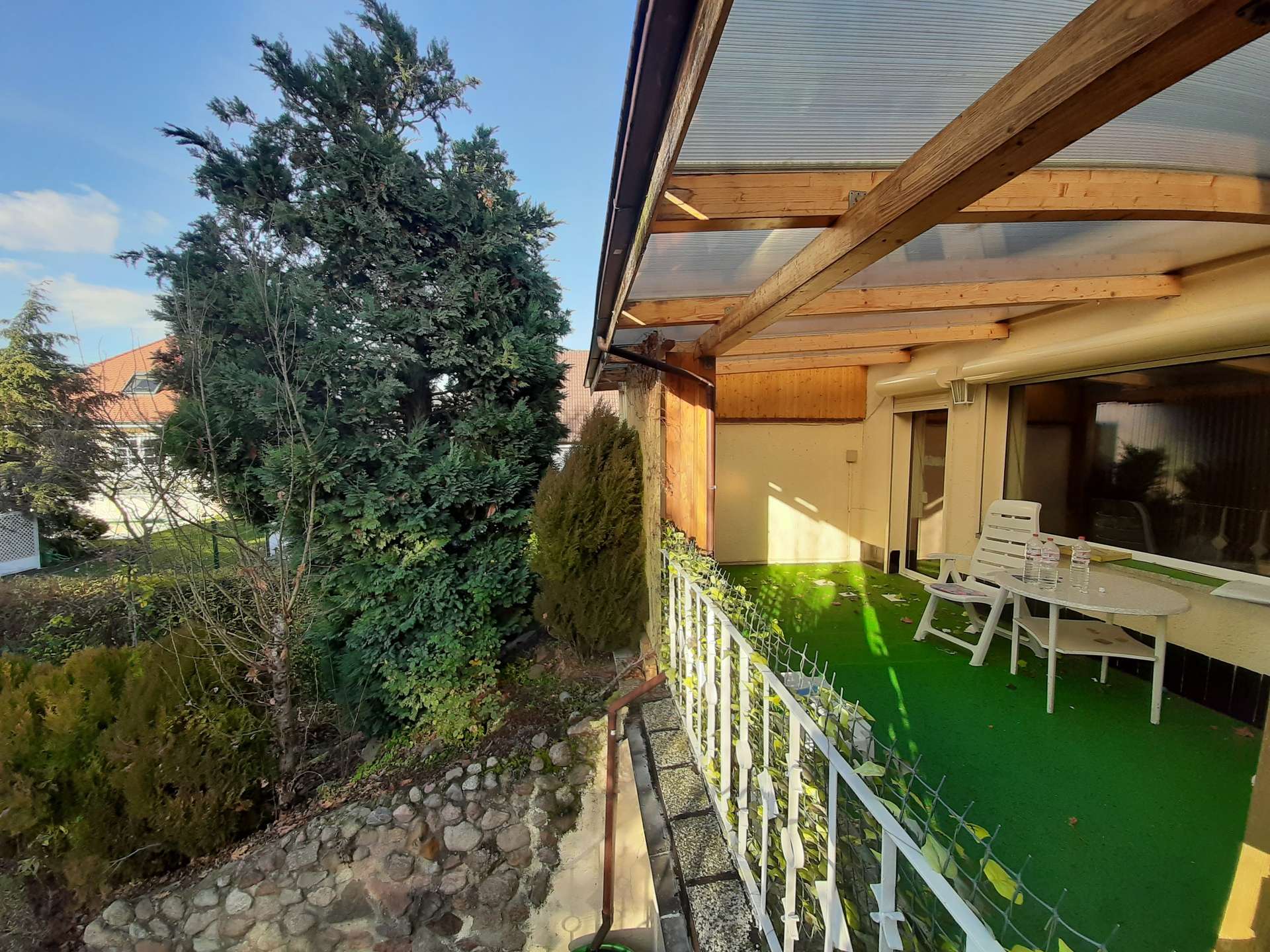 Terrassenaussicht