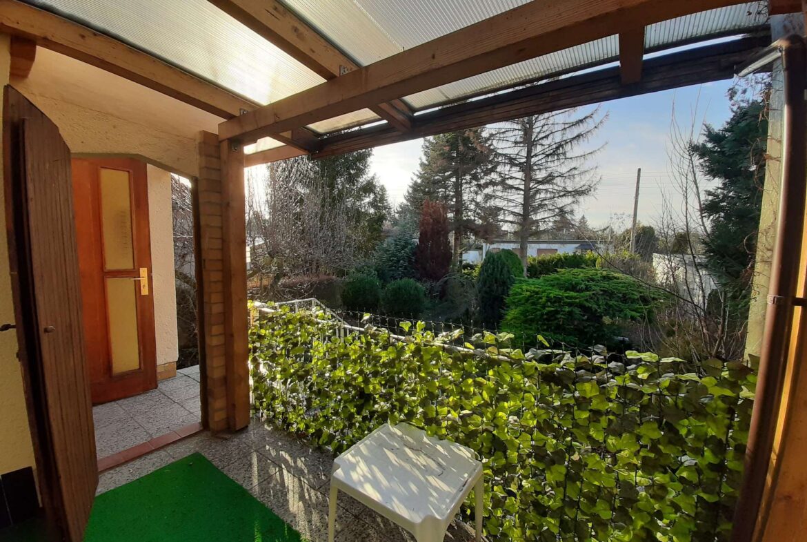 Ausblick in den Garten