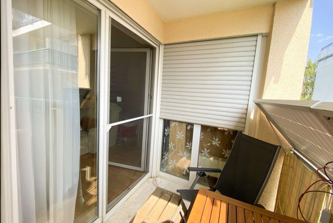 gemütlicher Balkon